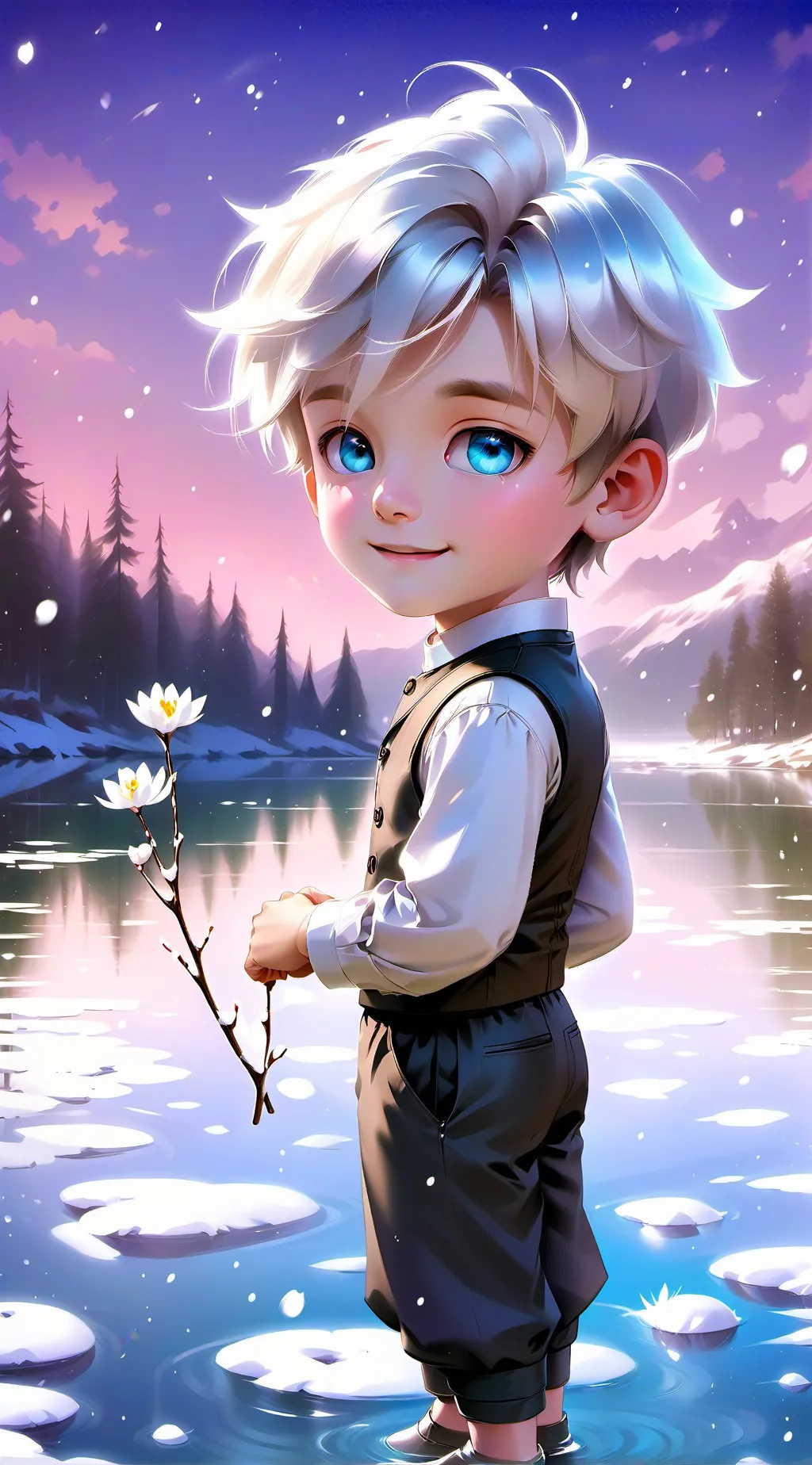 ai character: Goji background