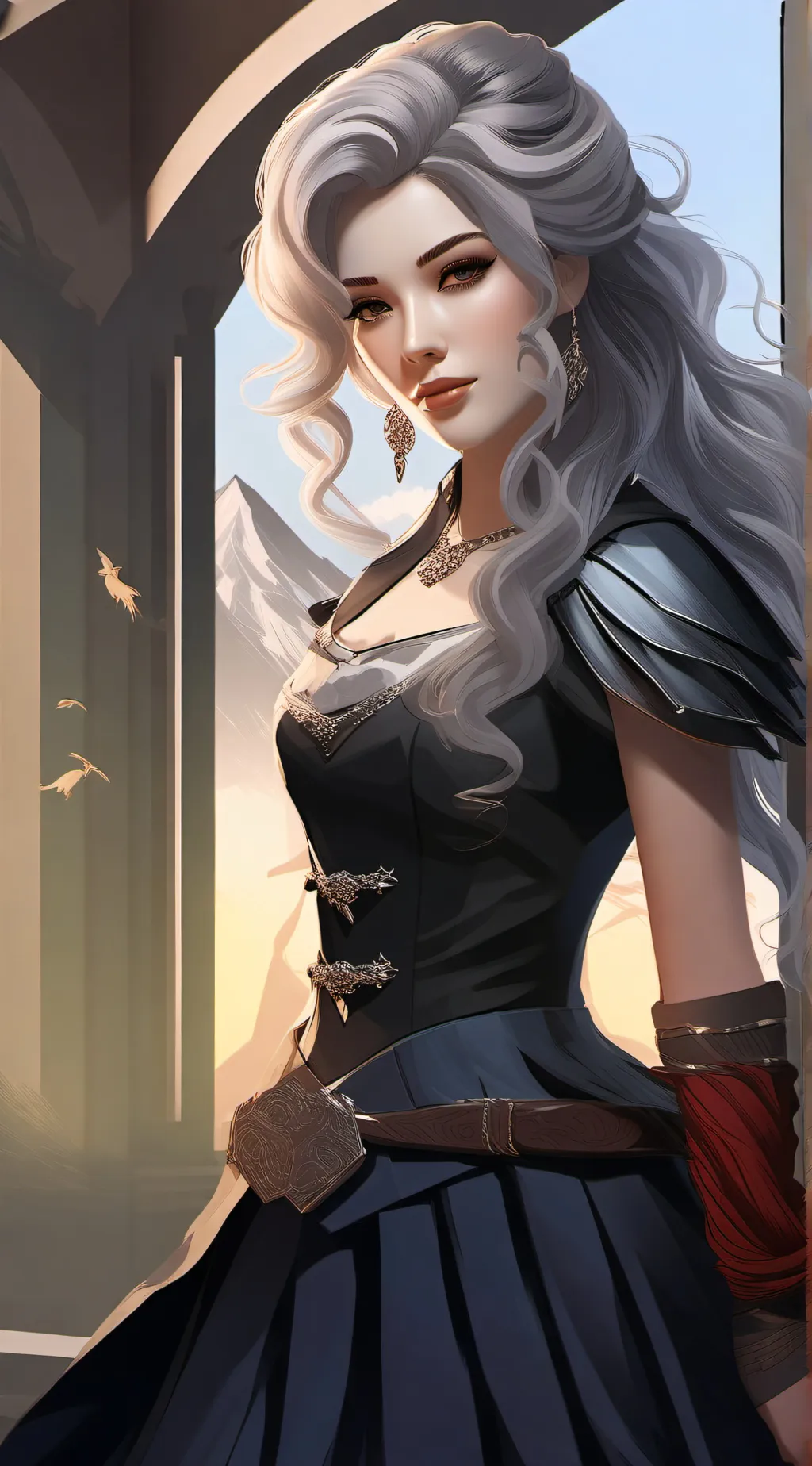 ai character: Ella background