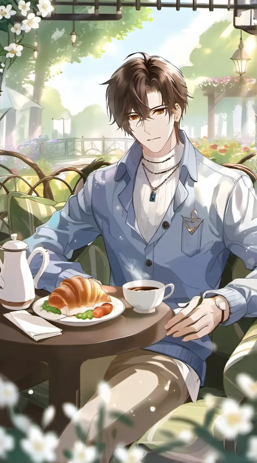 ai character: 小明 background