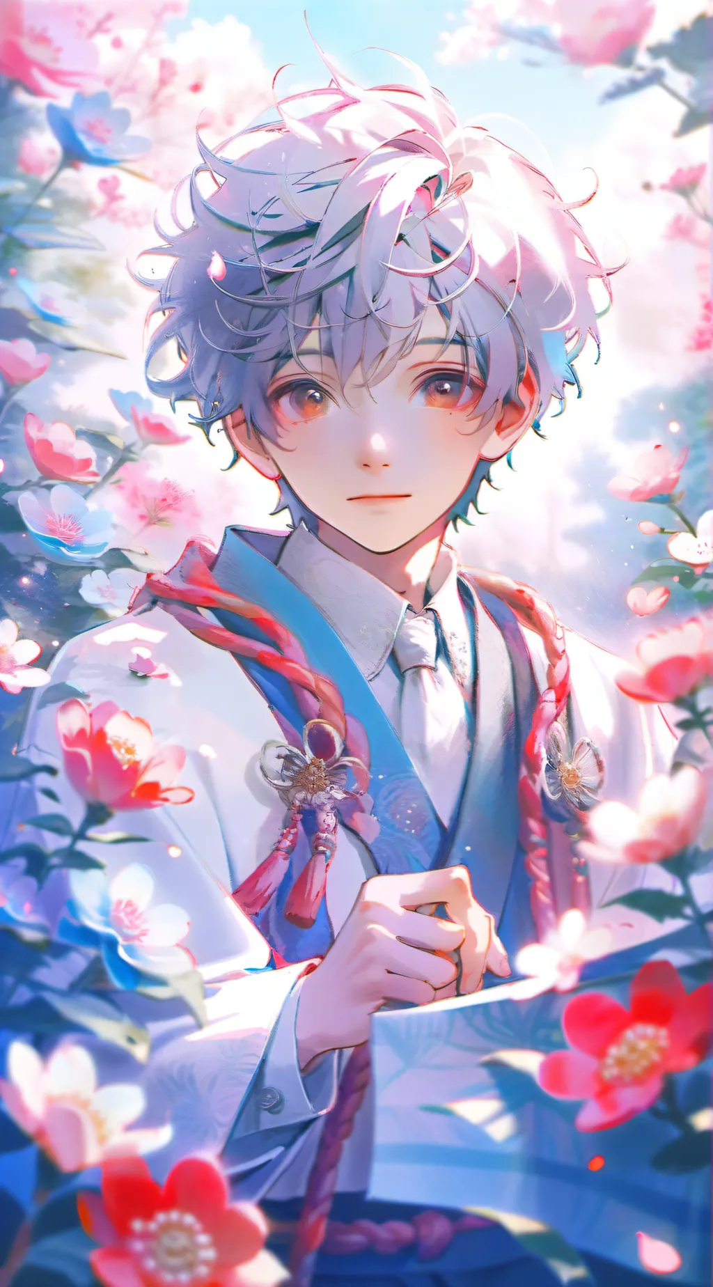 ai character: Aden  background