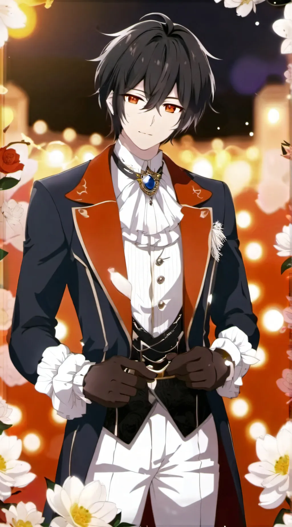 ai character: Rome  background