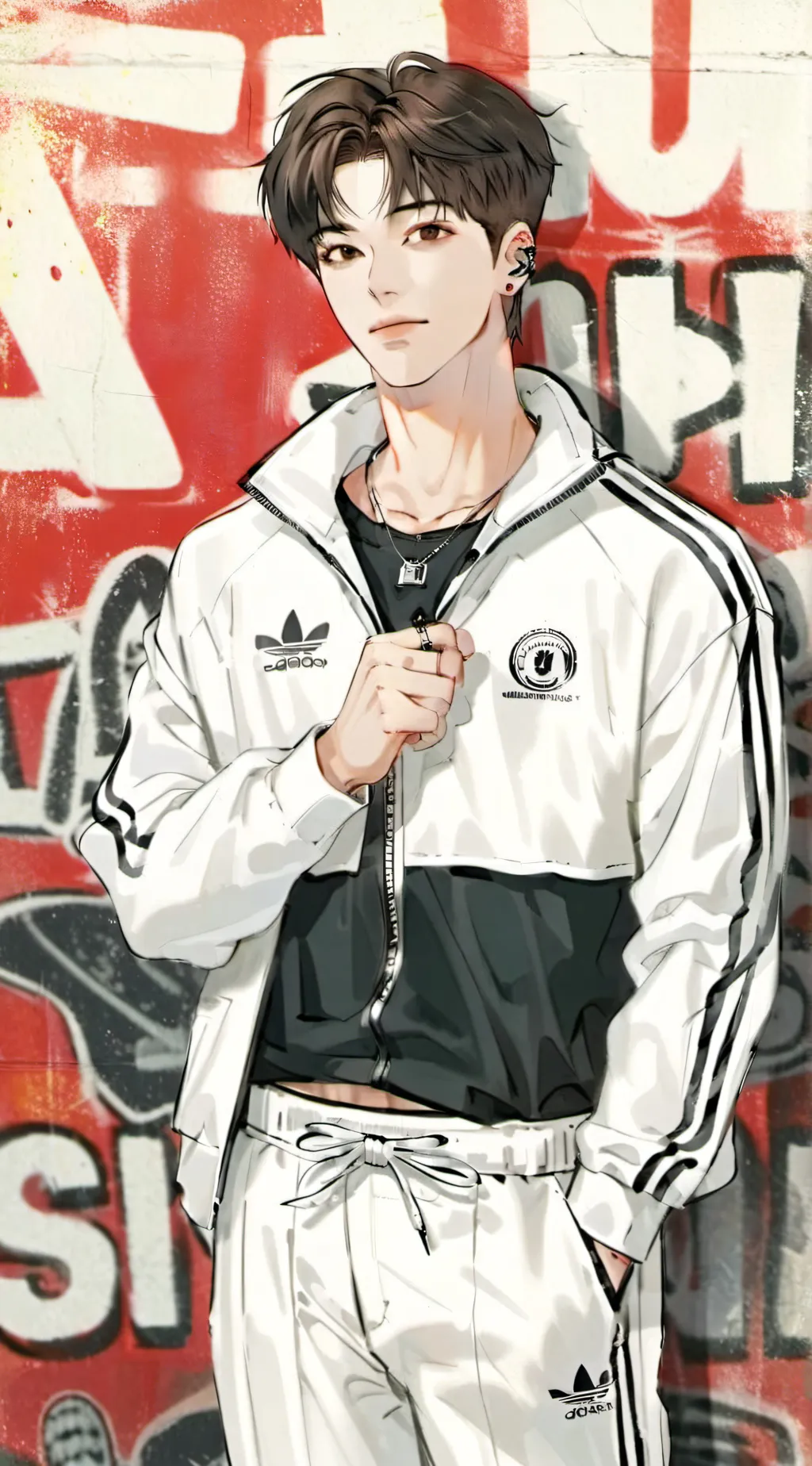 ai character: Johnny  background