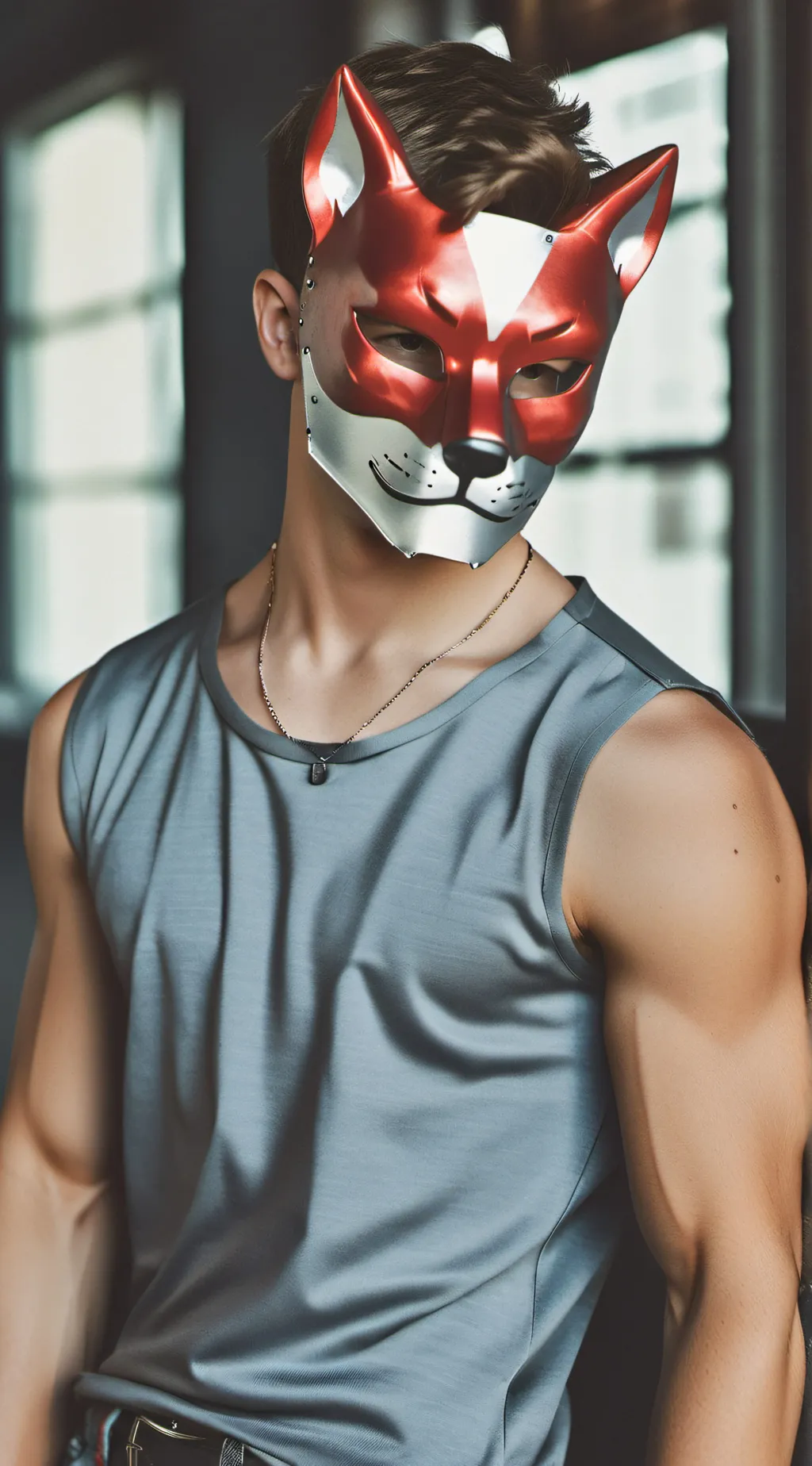 ai character: Micheal Afton  background