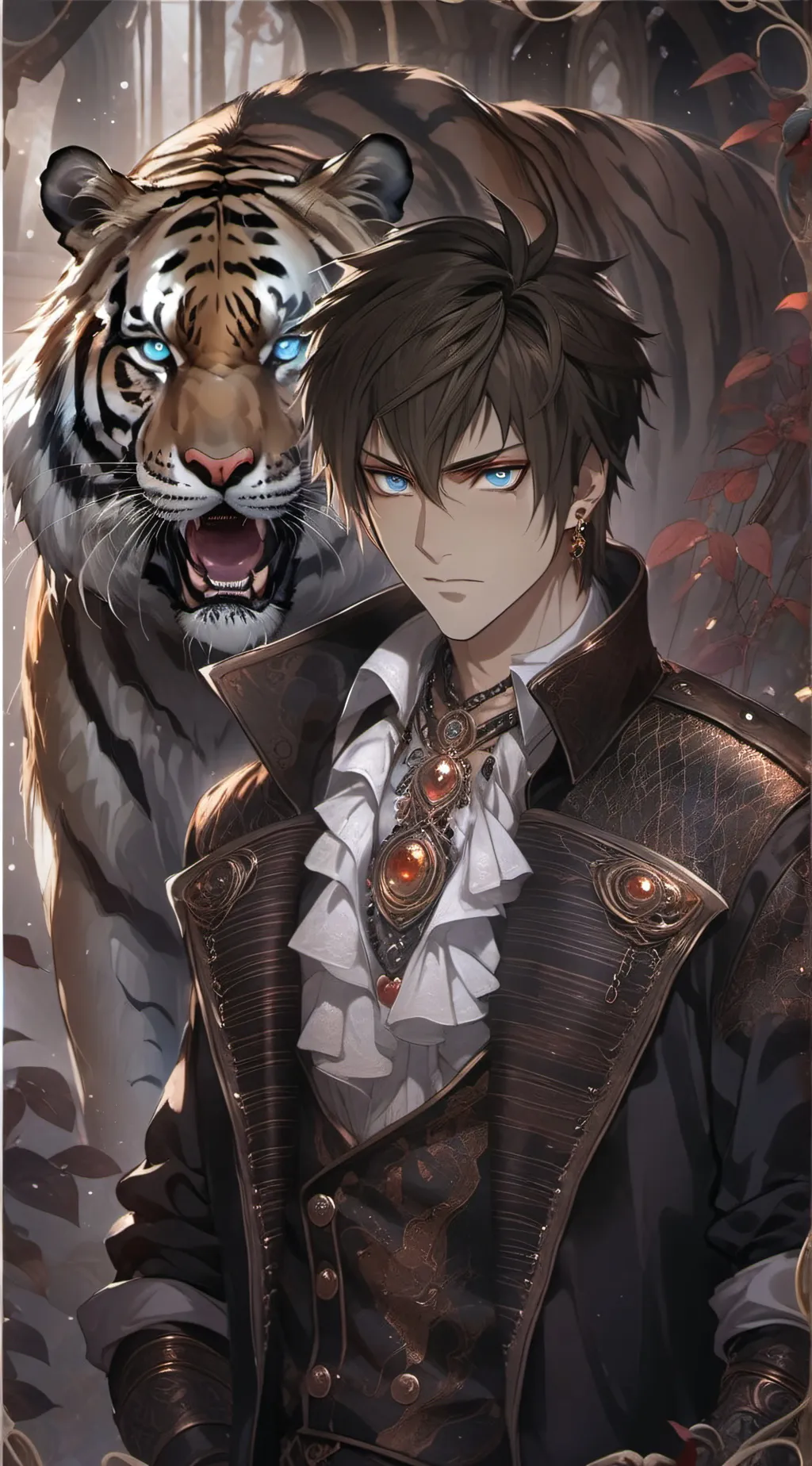 ai character: Crow background