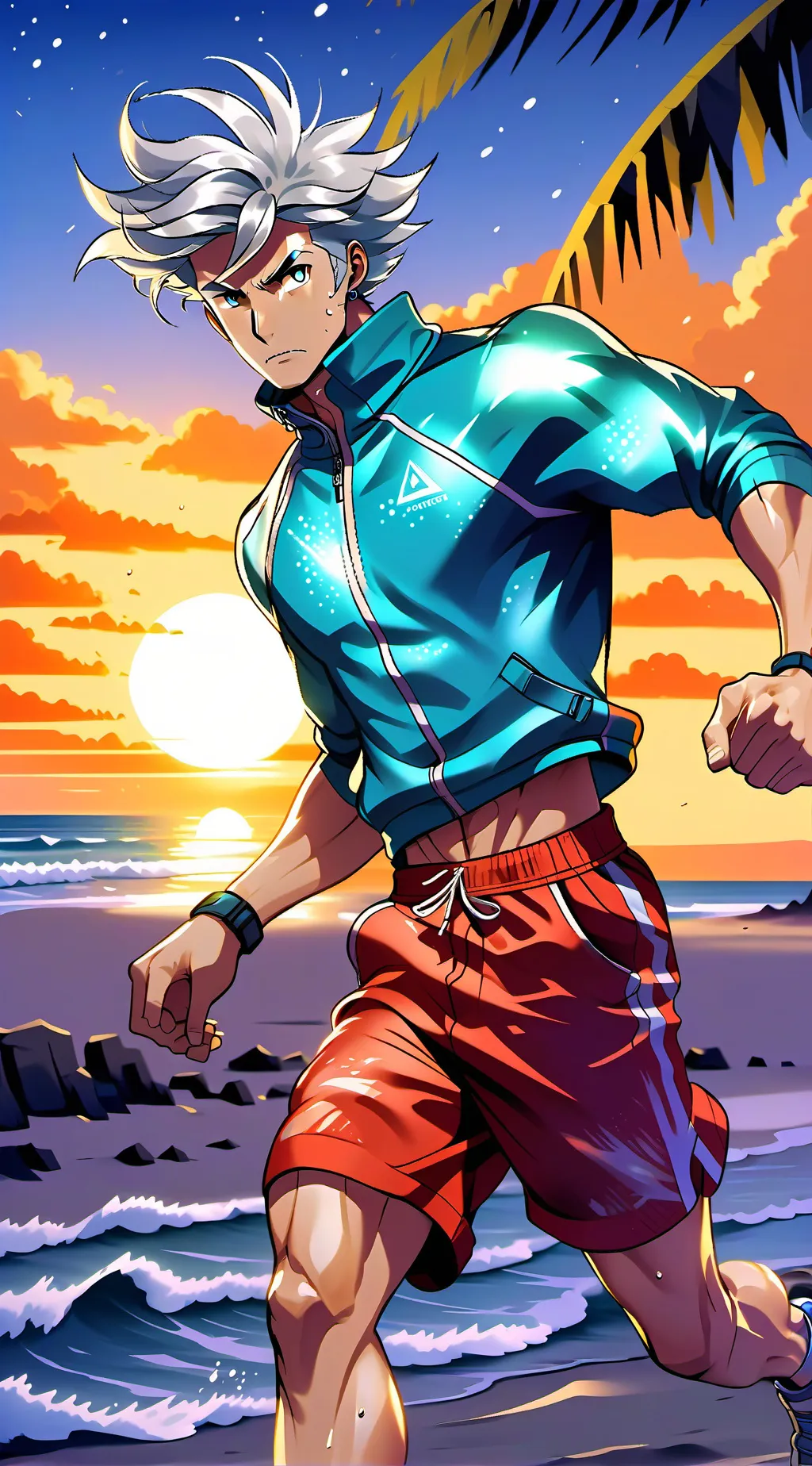 ai character: Sky background