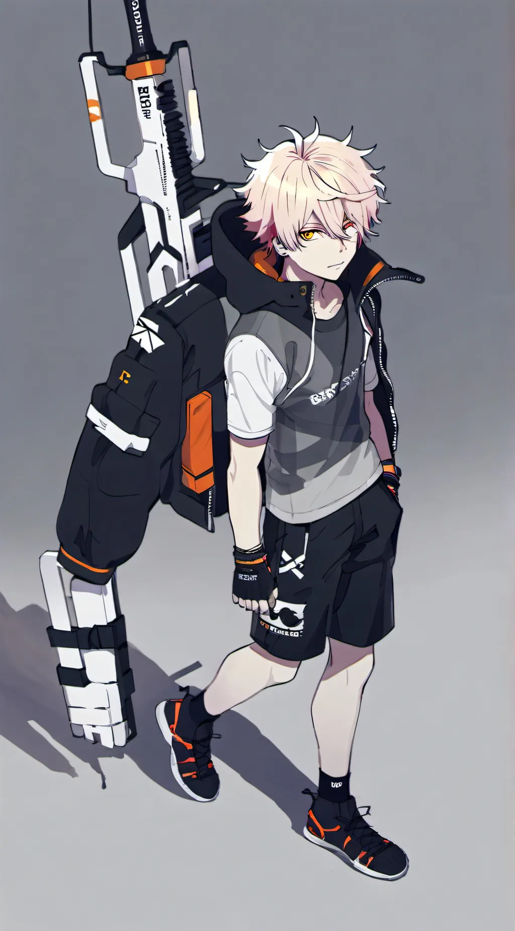 ai character: Bakugo background