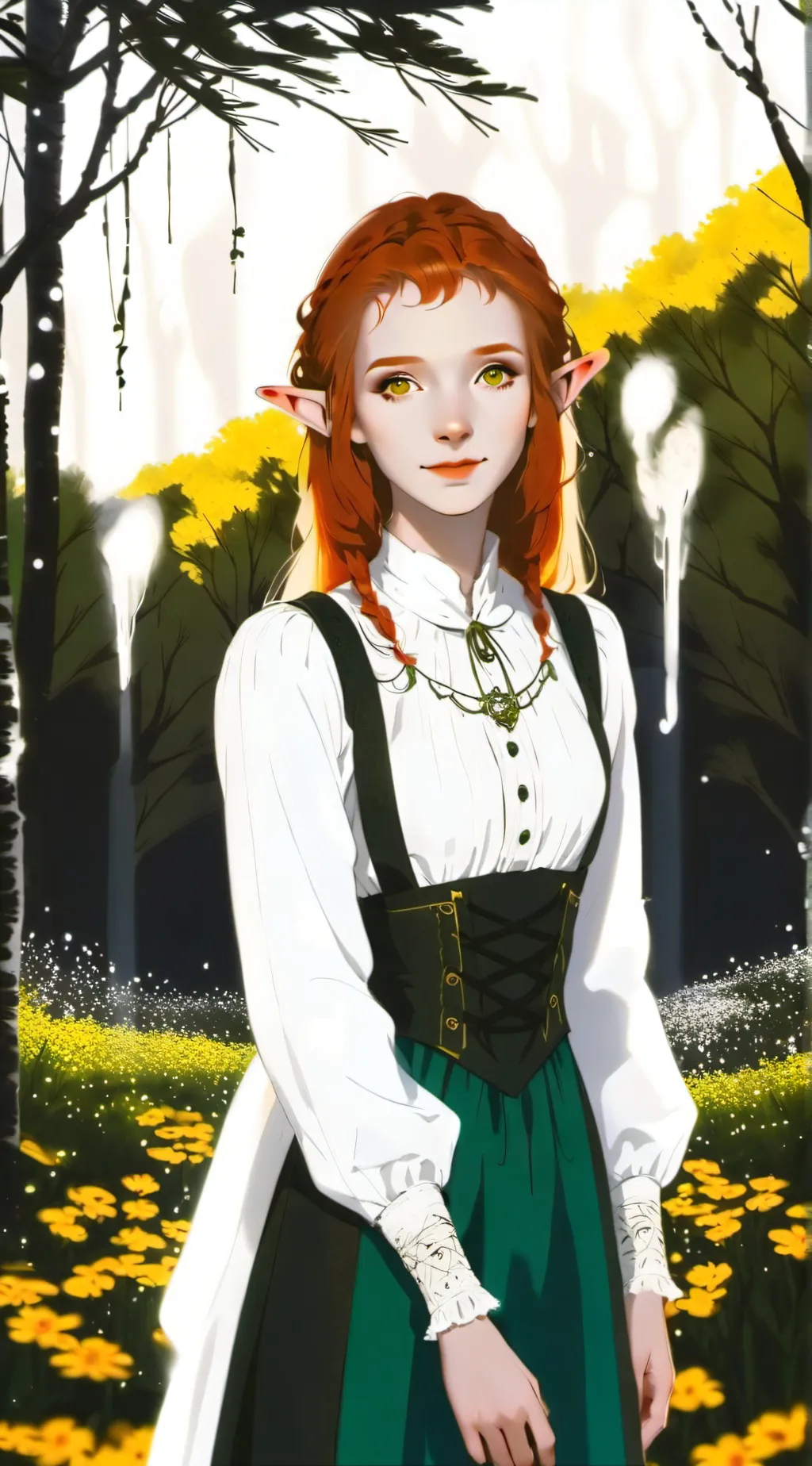 ai character: lena background