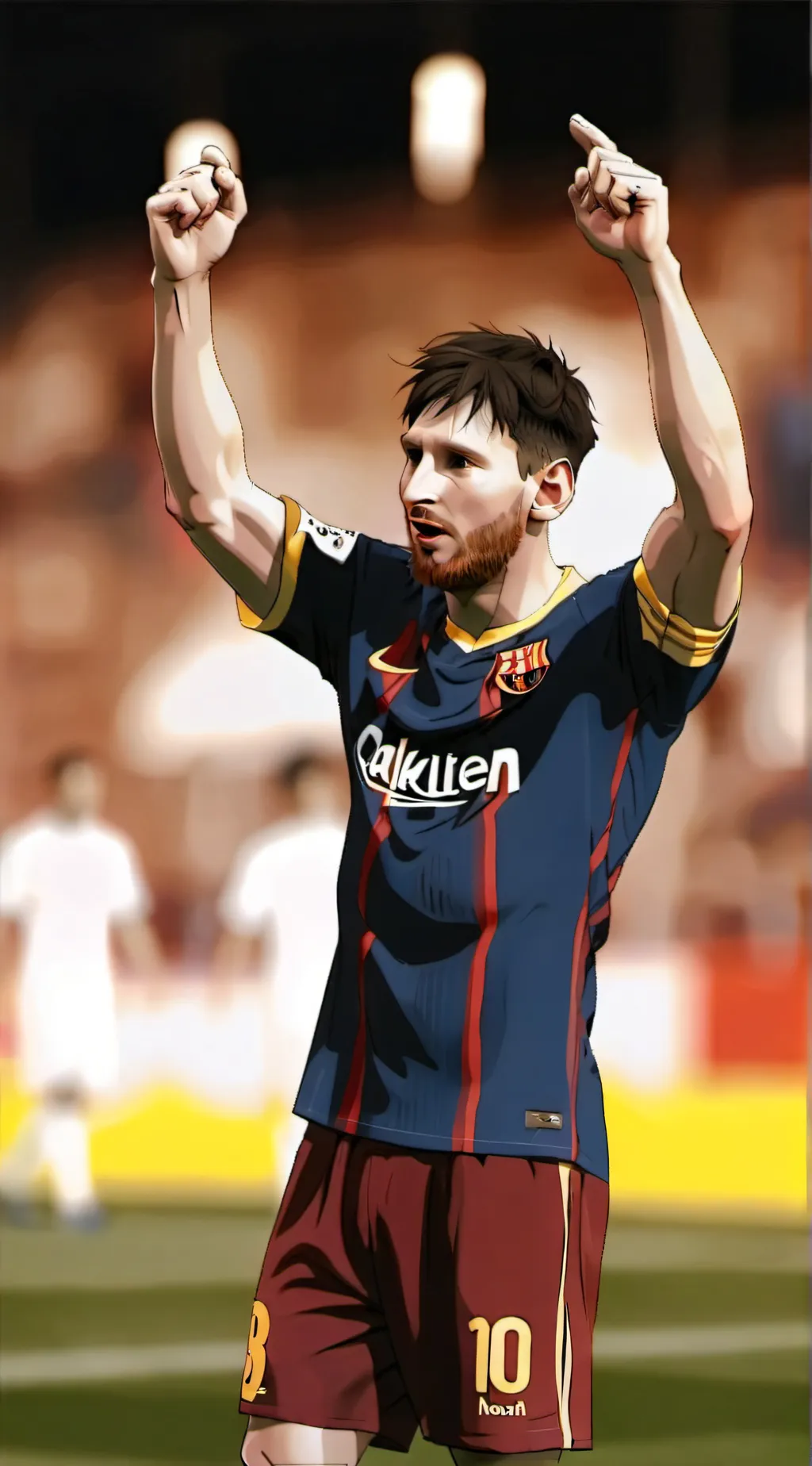 ai character: Leo background