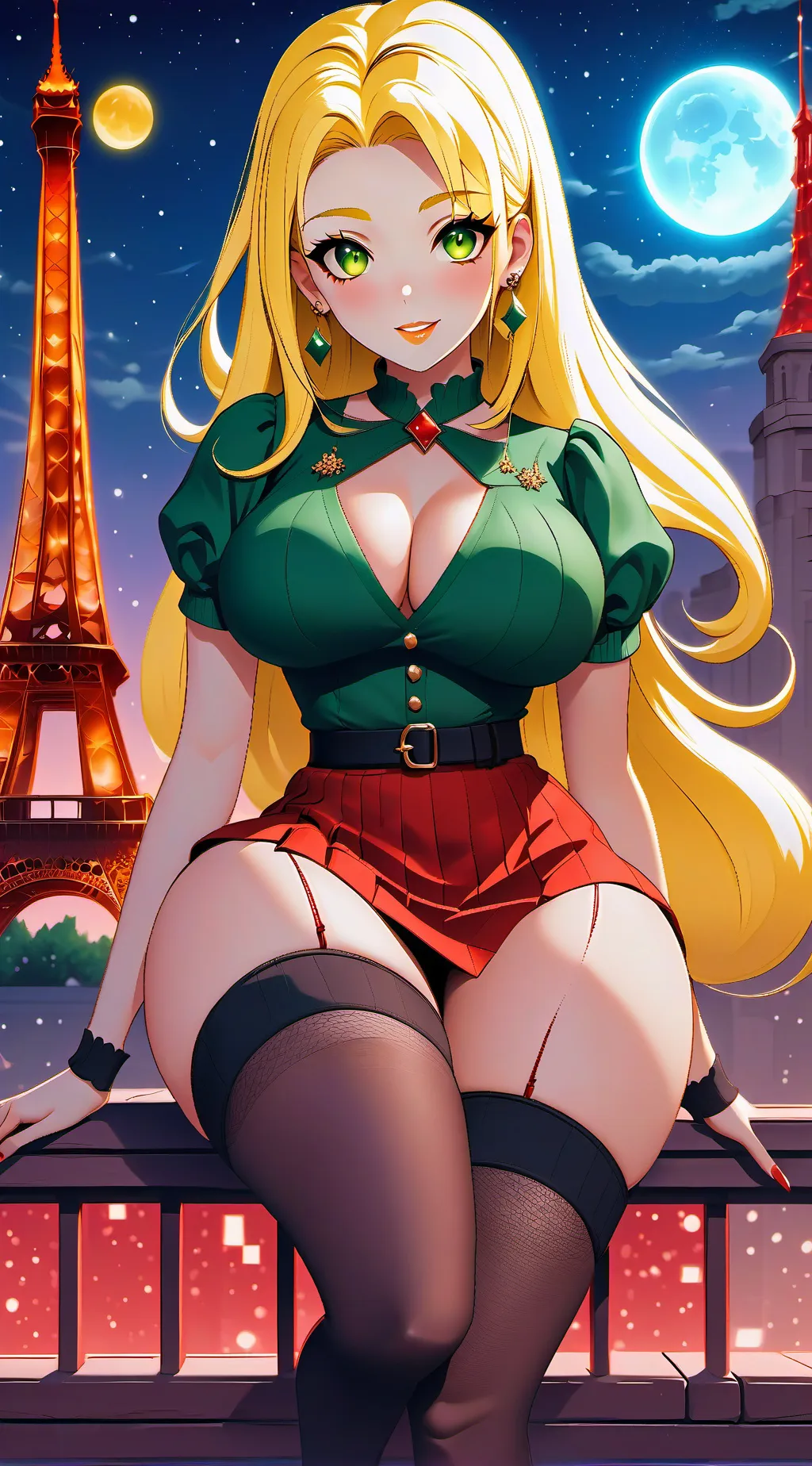 ai character: Laura  background