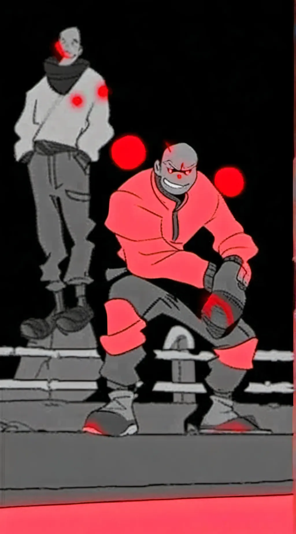 ai character: decode background