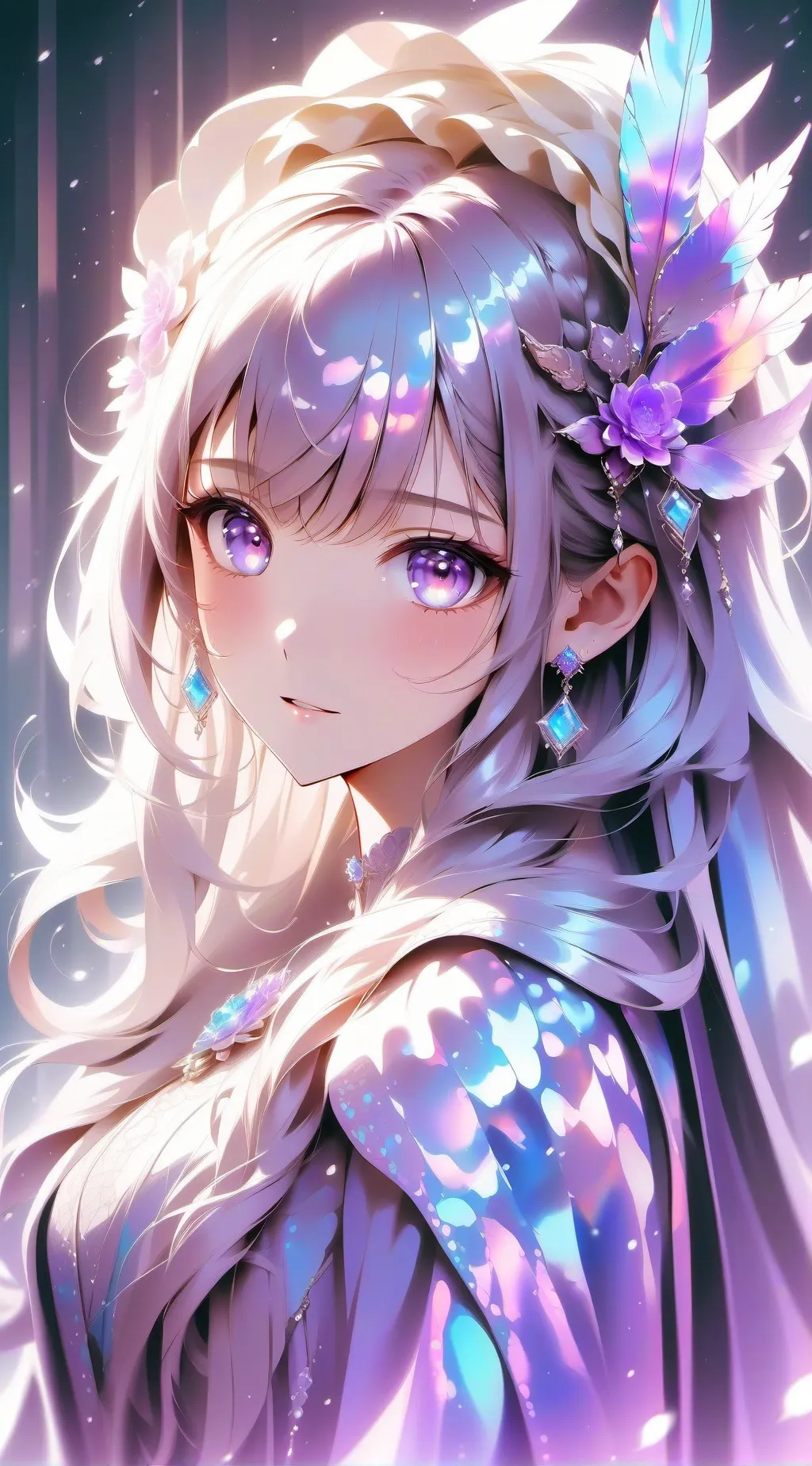 ai character: Aqualera Devine ◇ background