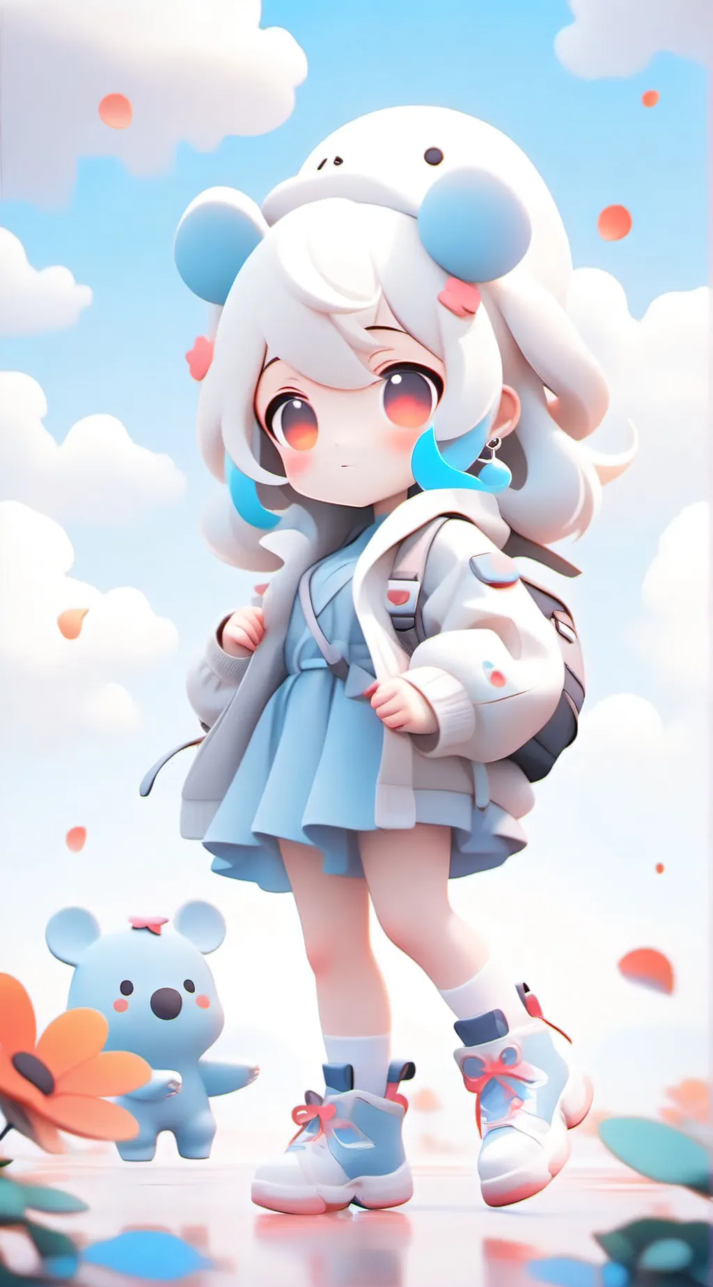 ai character: ~❤ Private time ❤~ background