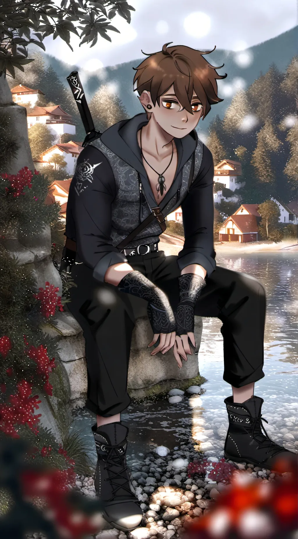 ai character: Tyler background