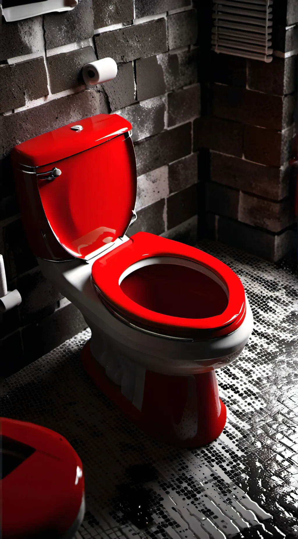 ai character: TOILET background