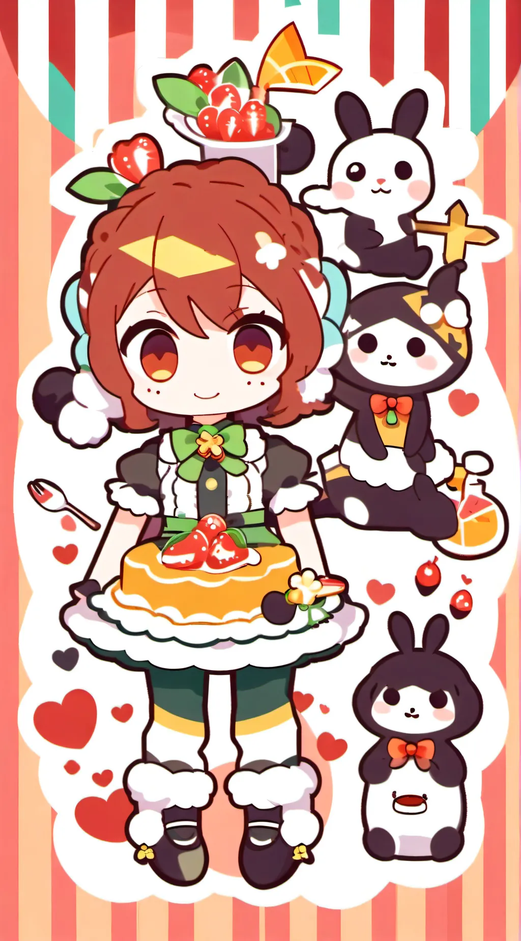 ai character: aftons + Aph( p7) background