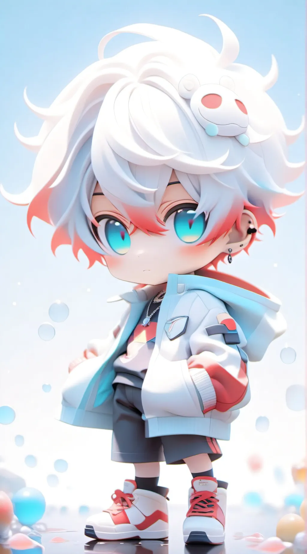 ai character:     .  background