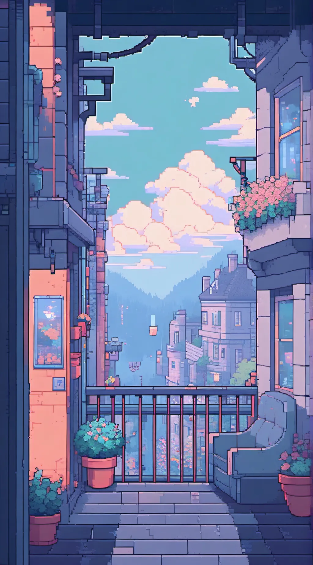 ai character: twiddle finger  background