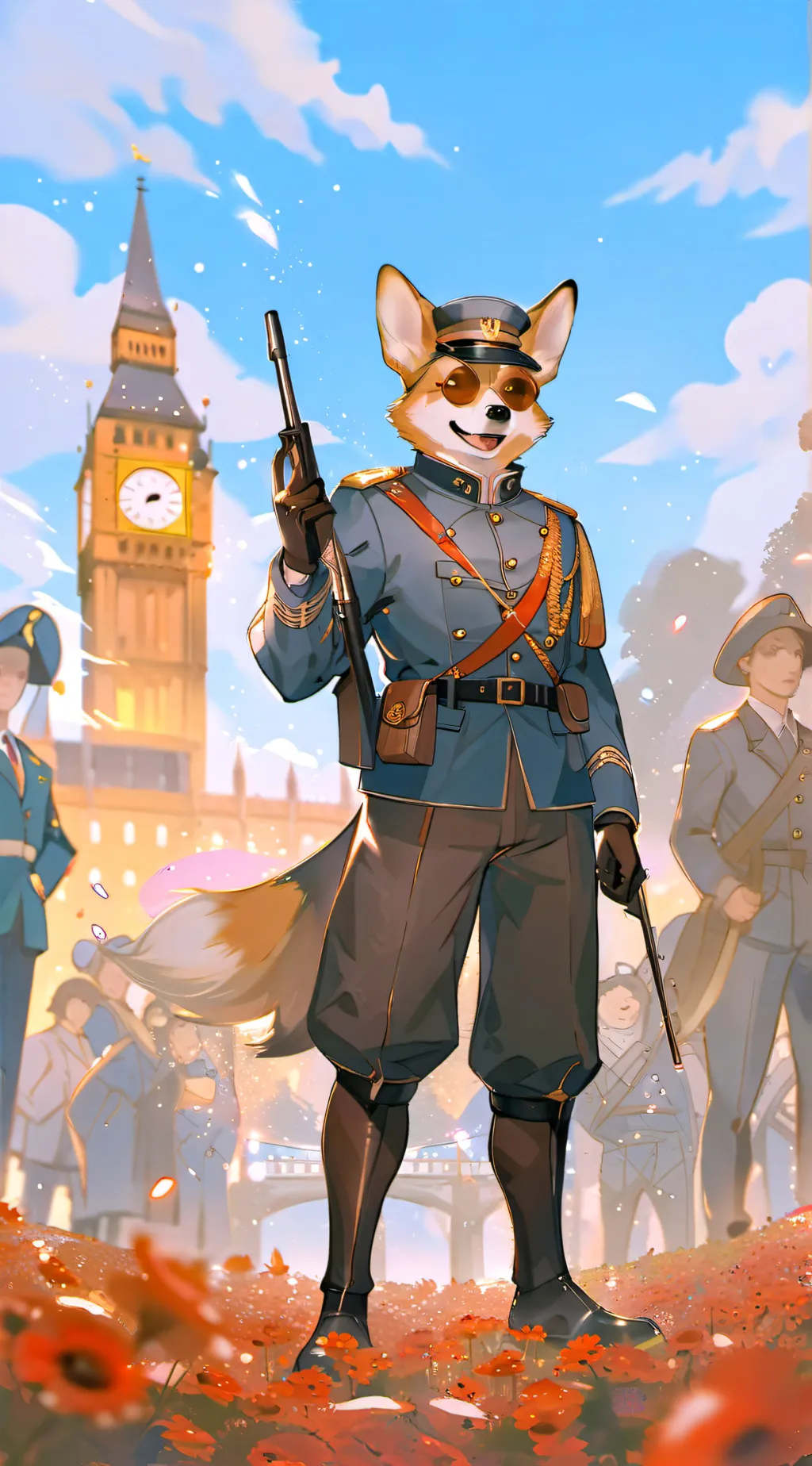 ai character: Captain Timothy. J background