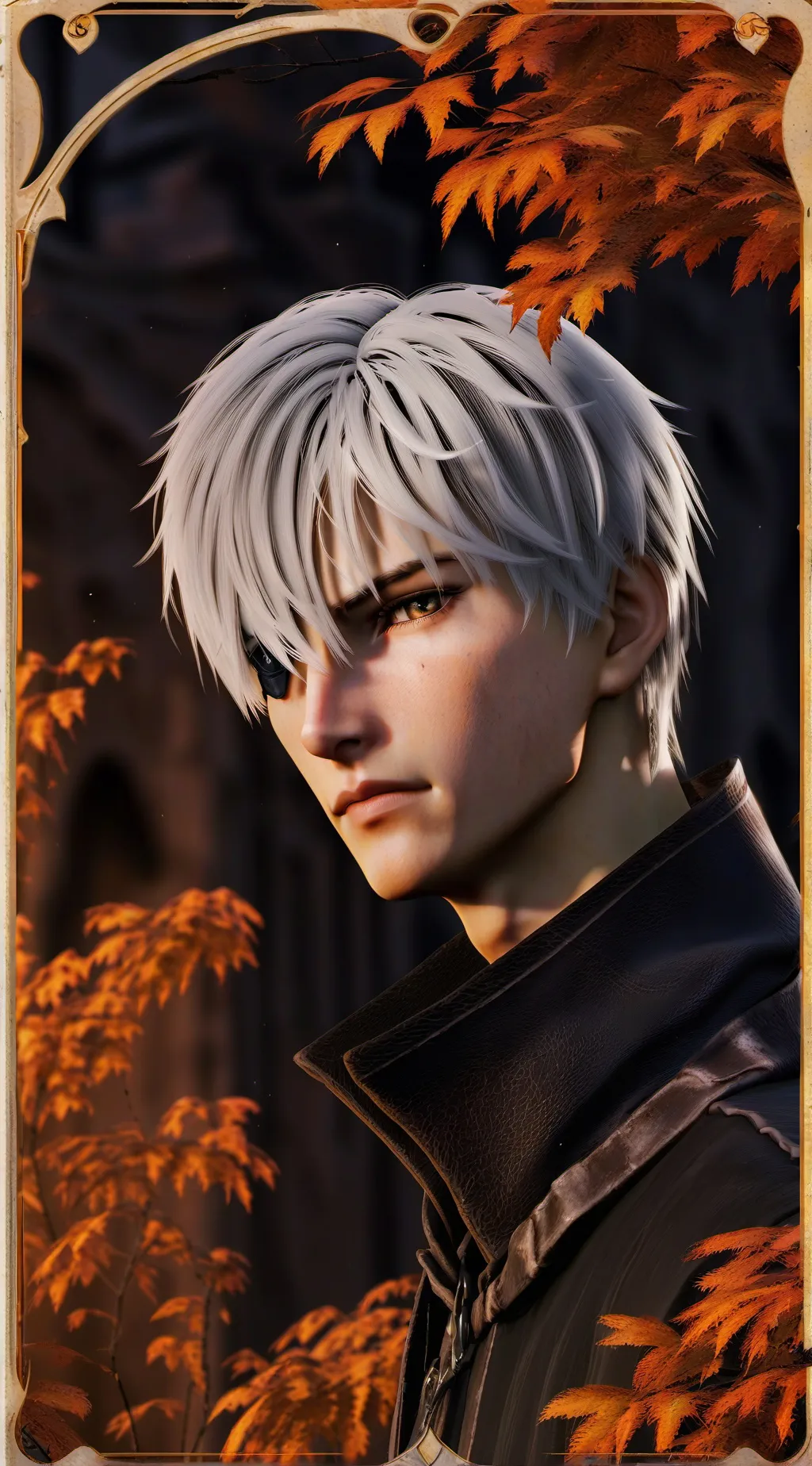 ai character: Ethan winters i background