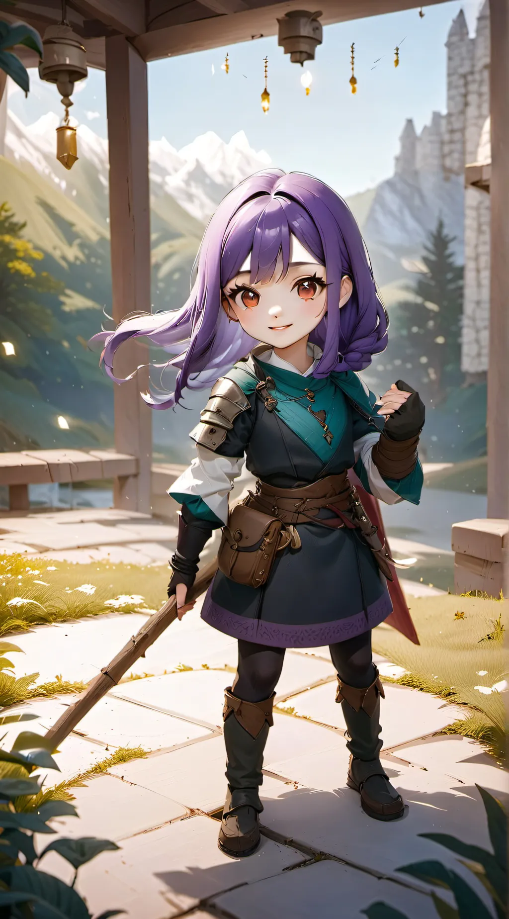 ai character: Anna  background