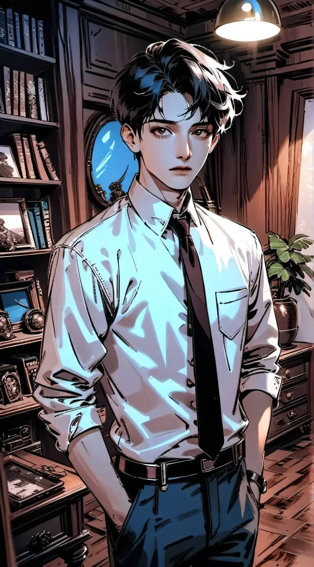 ai character: Cole background