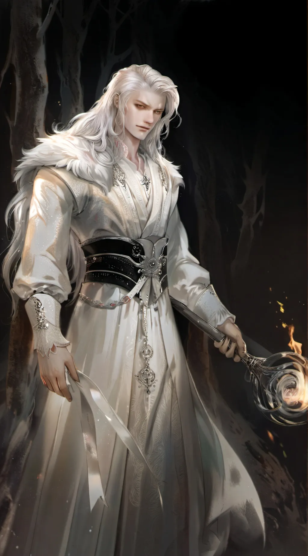 ai character: Ash background