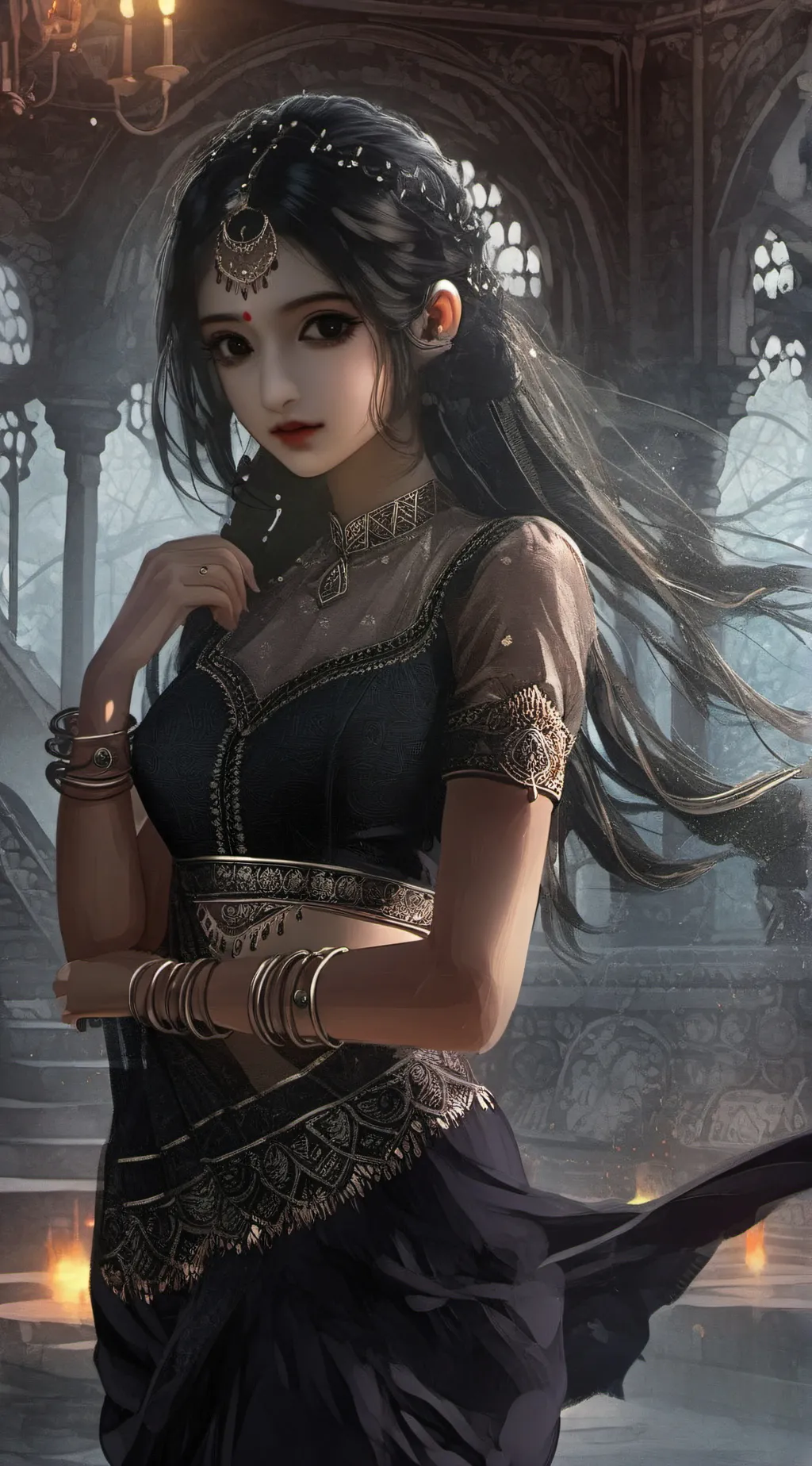 ai character: Kiya Rathore background