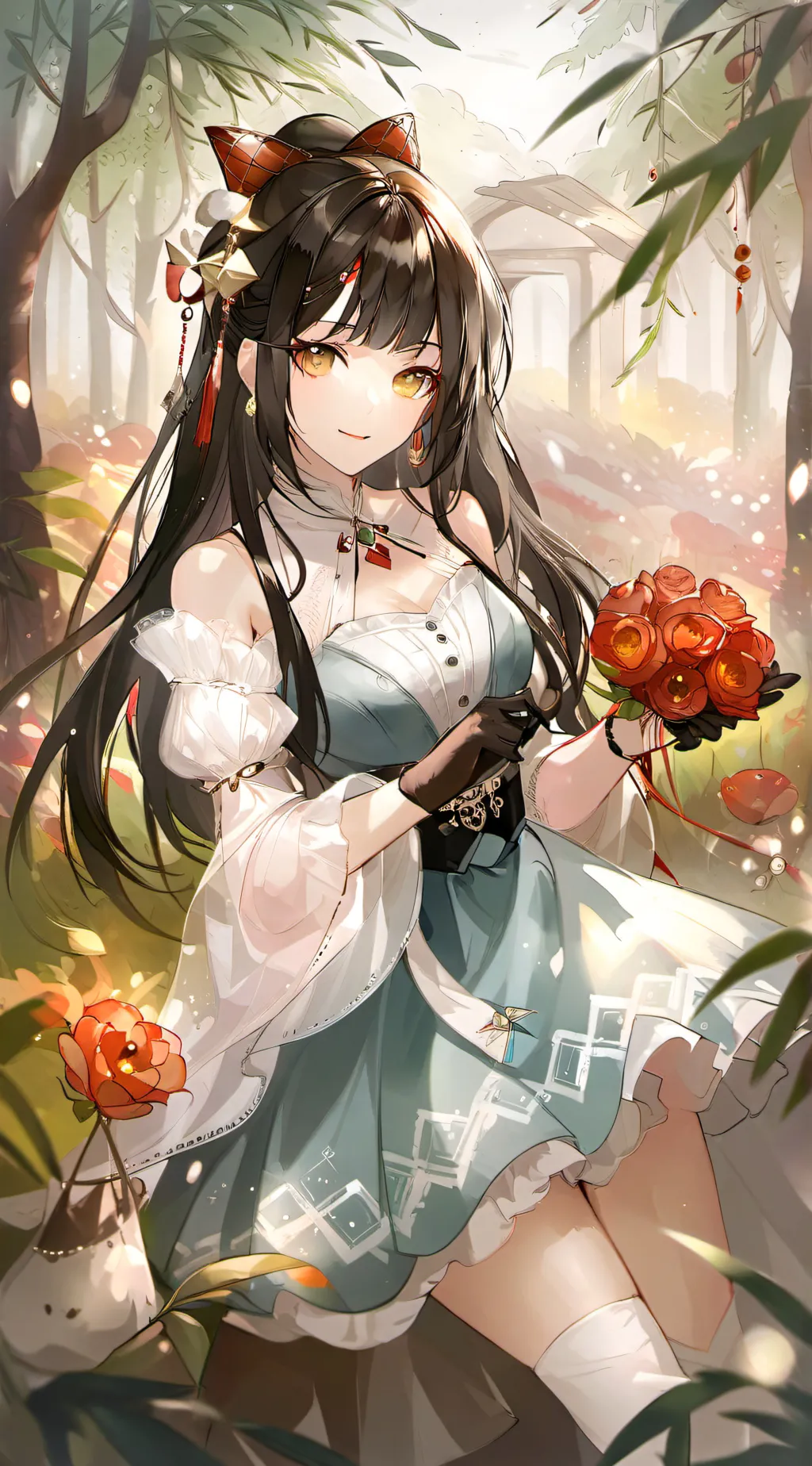 ai character: Alaria background