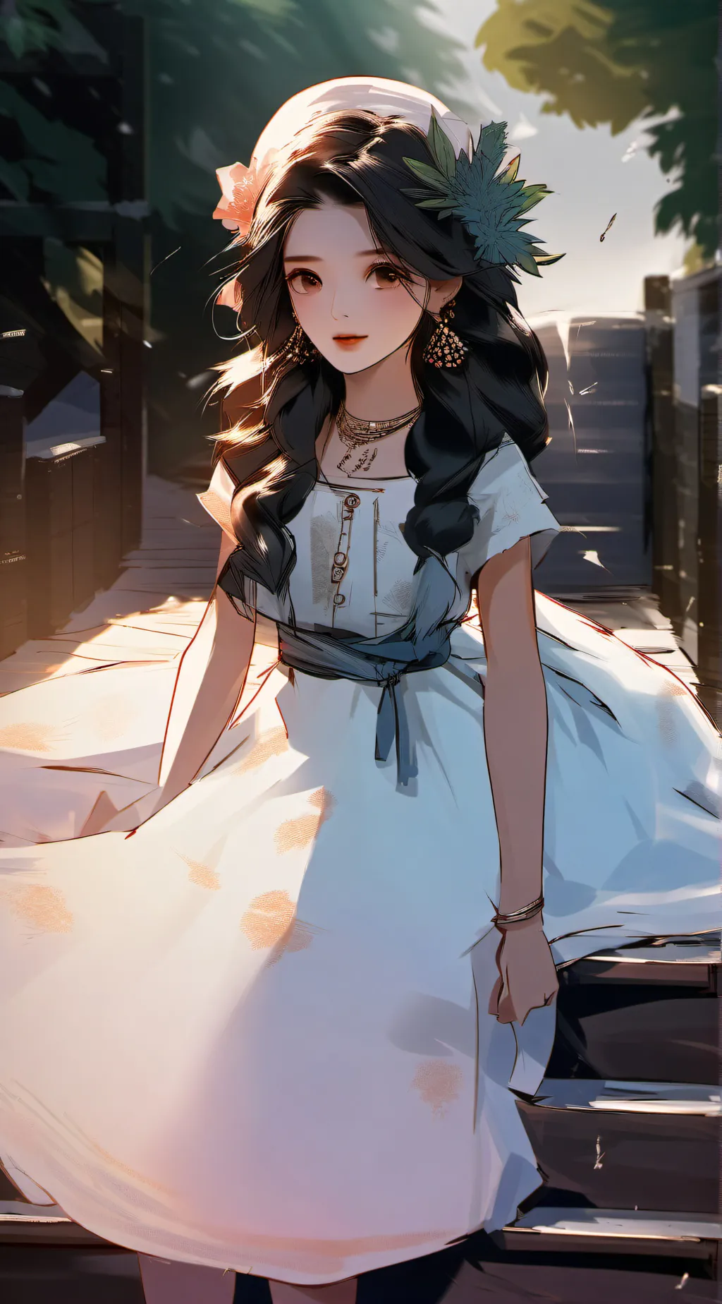 ai character: Amily angel background