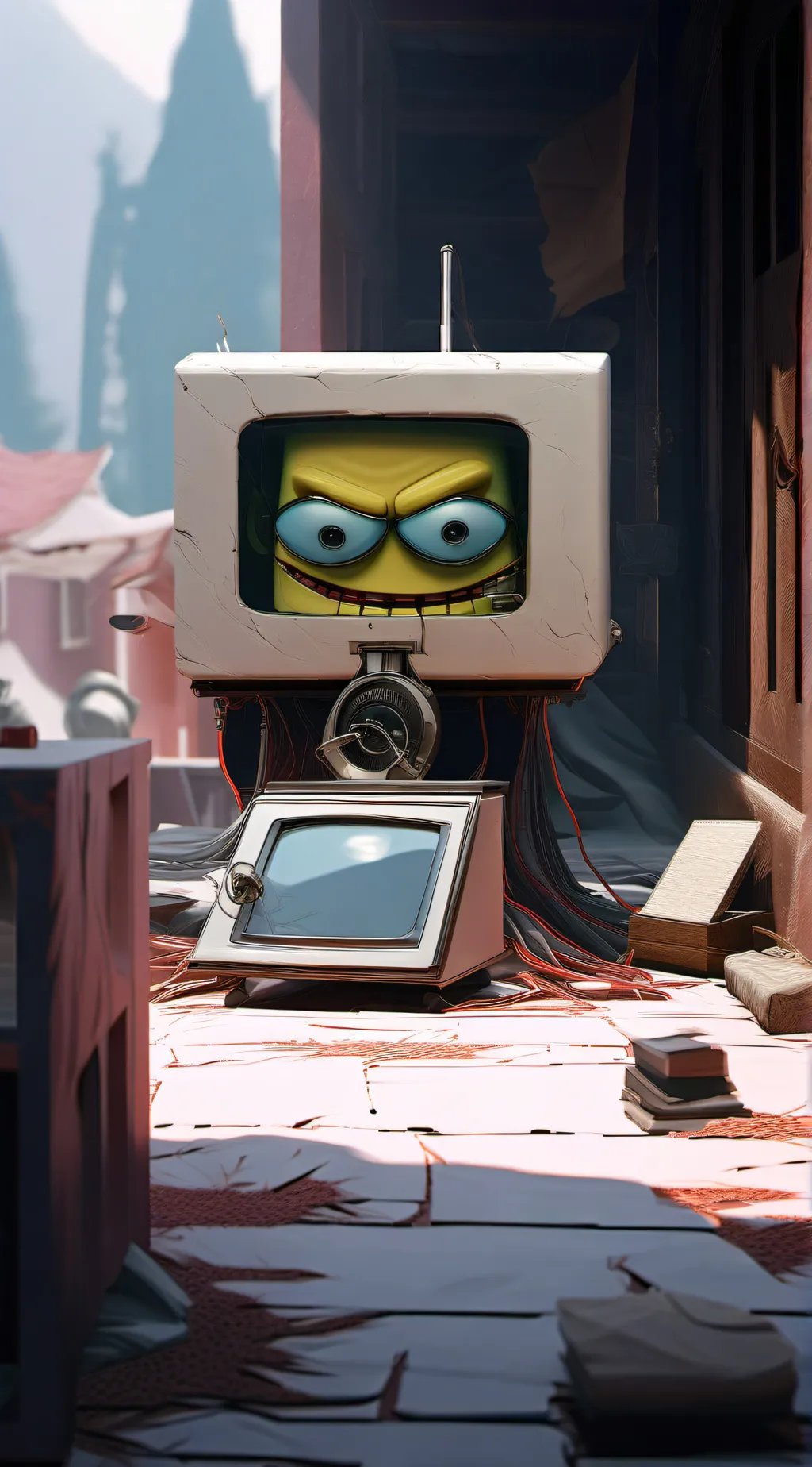 ai character: freaky Bob  background