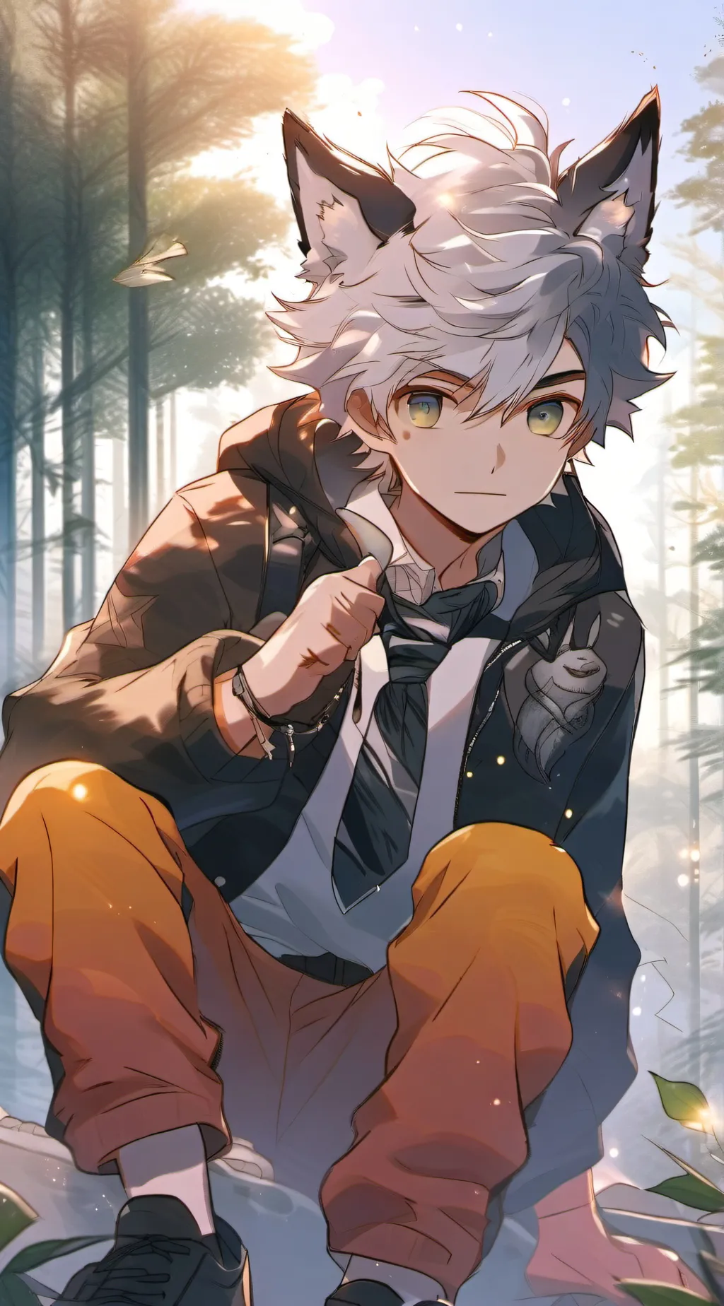 ai character: milo background