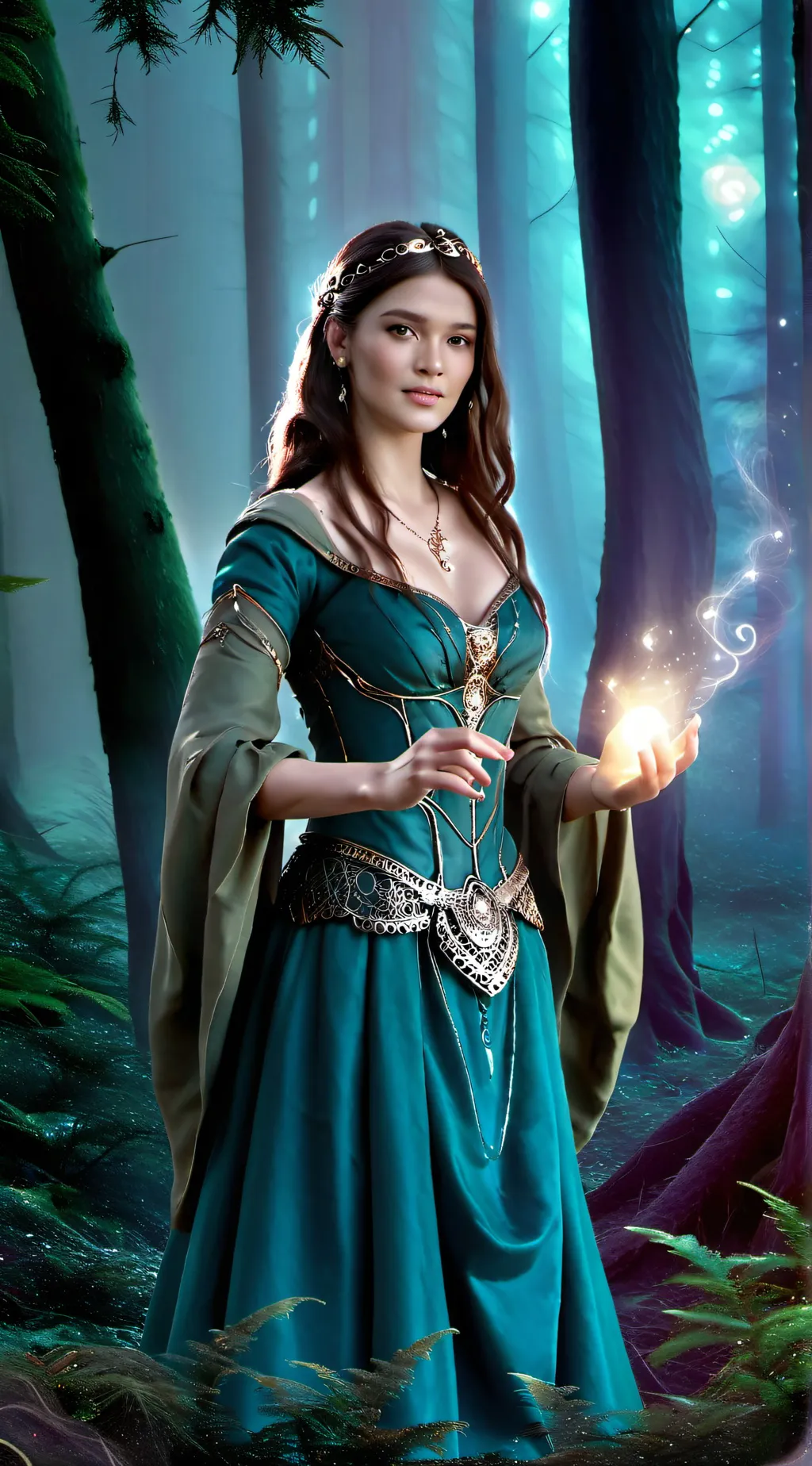 ai character: Charlotte  background