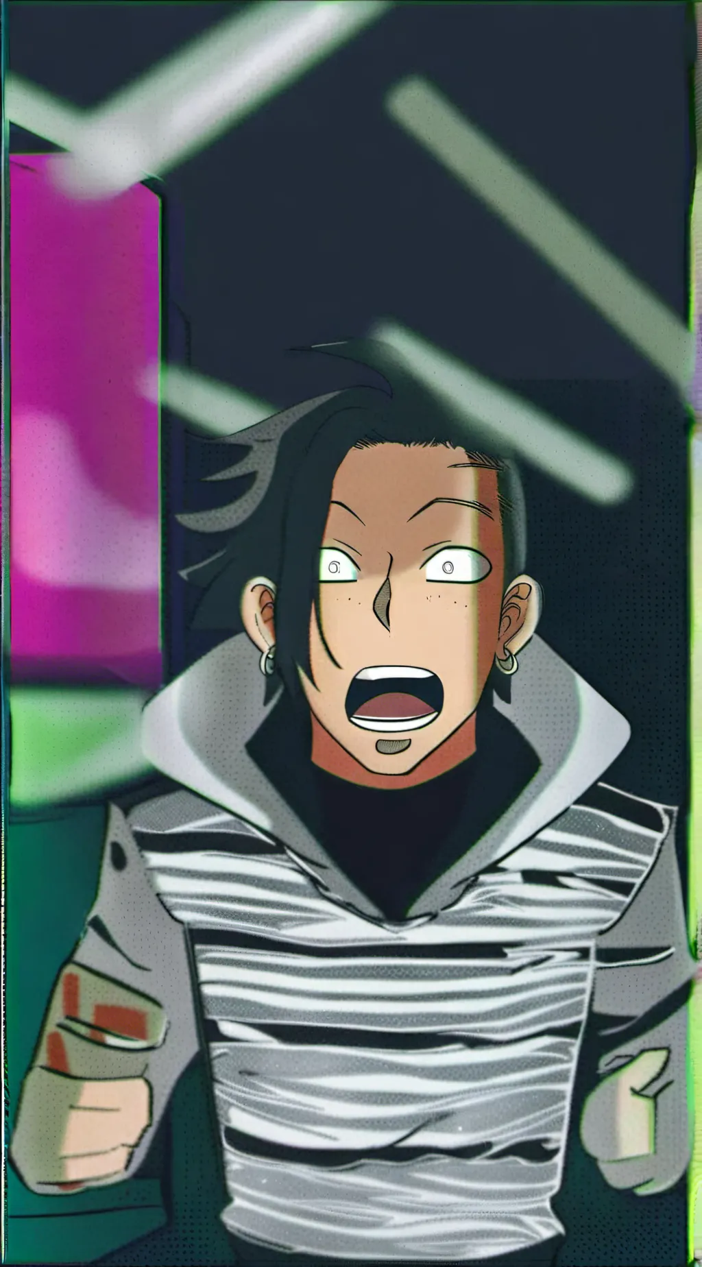 ai character: ha background