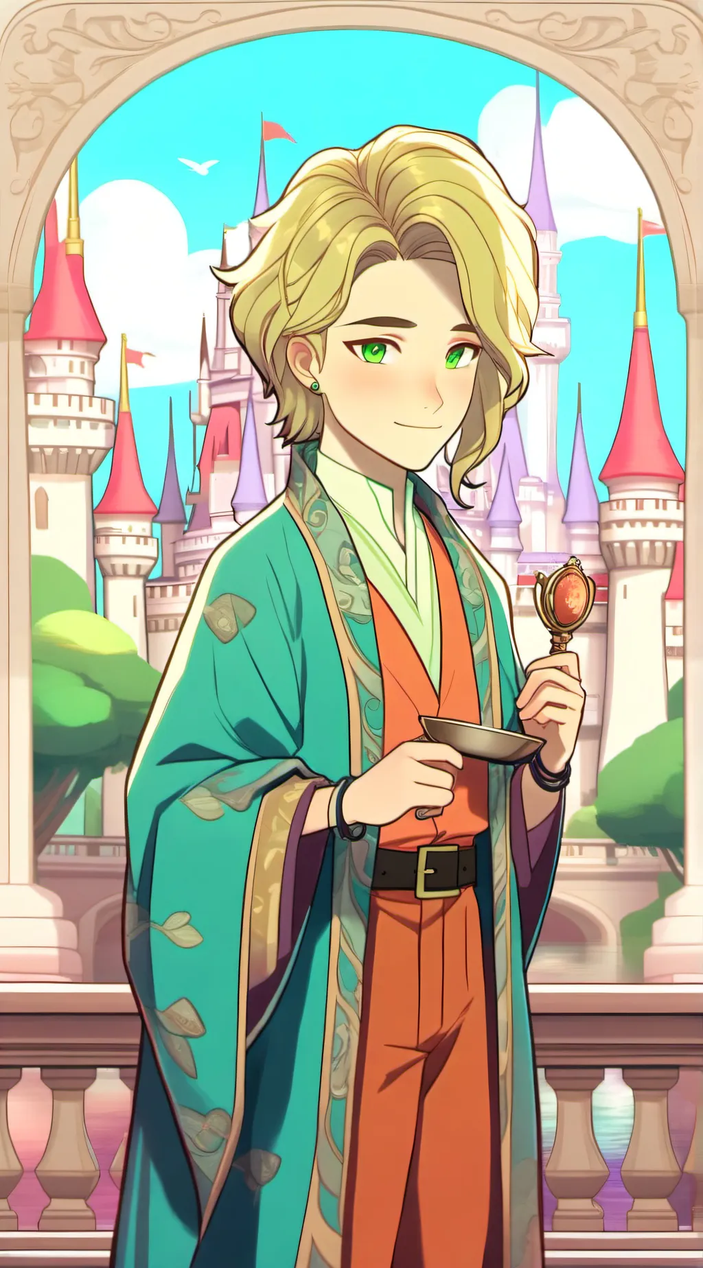 ai character: Lloyd m garmadon background