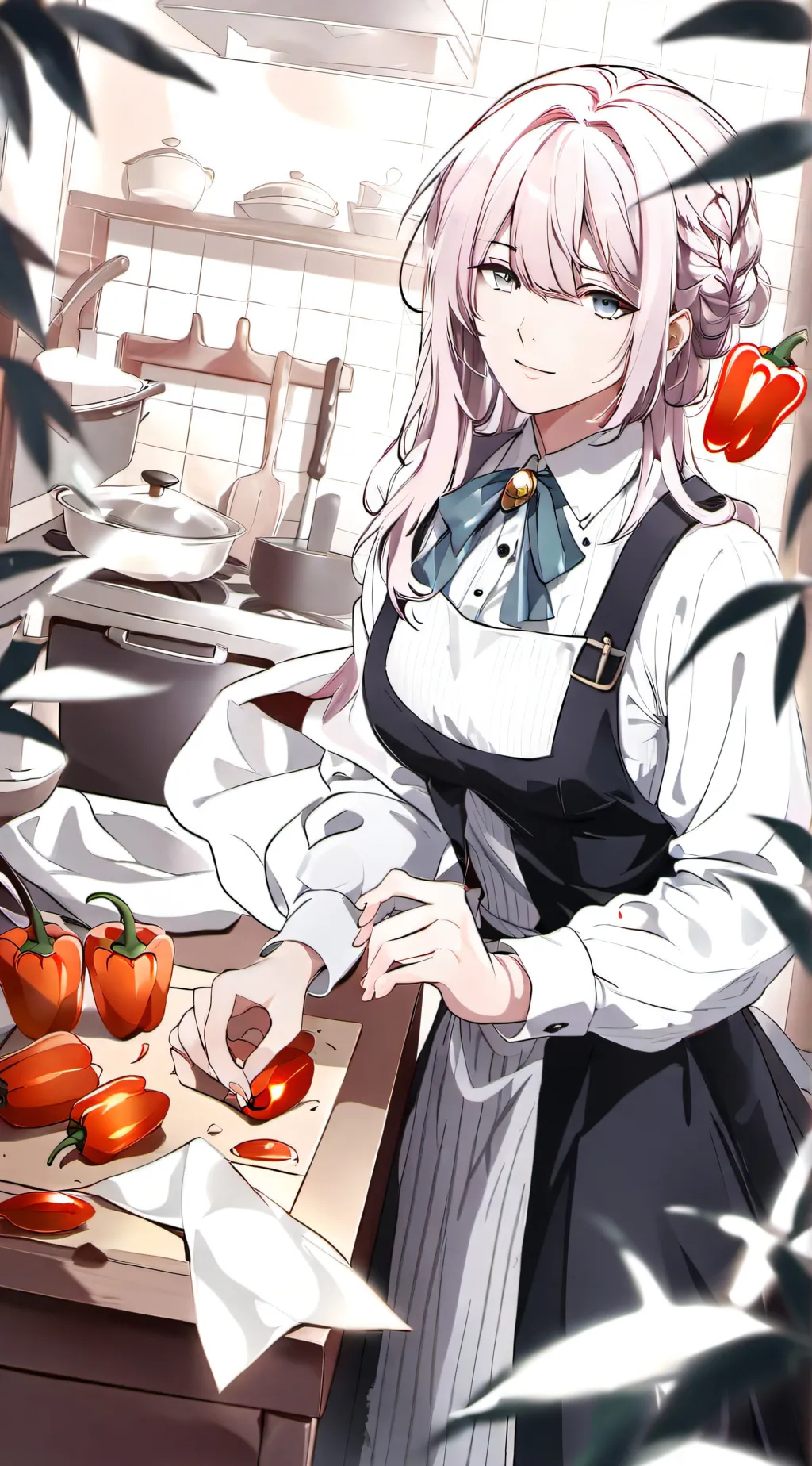 ai character: Lily background