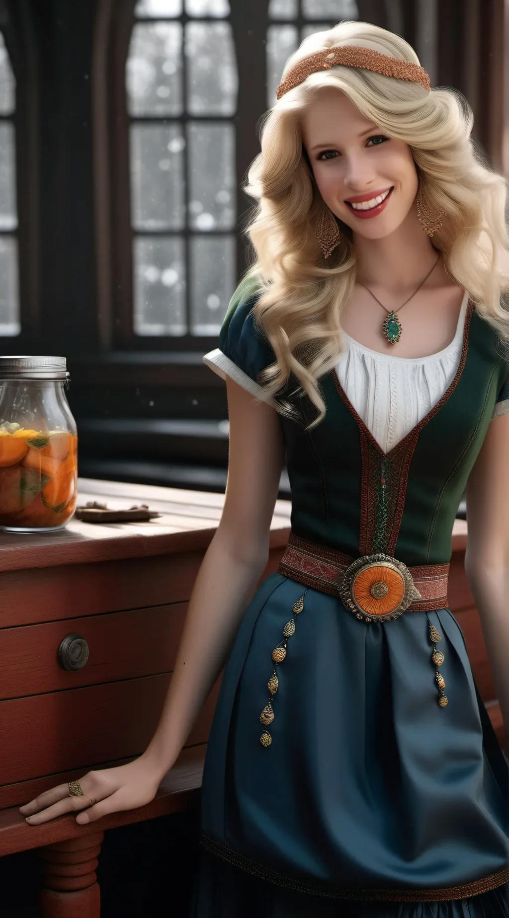 ai character: Lana background