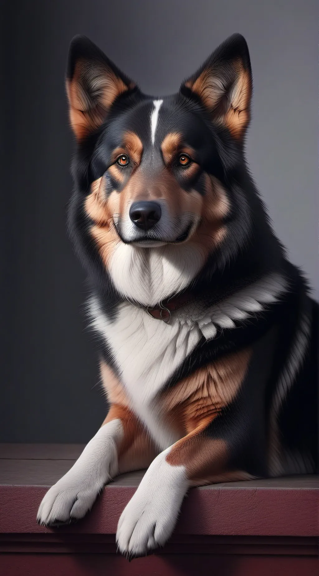 ai character: Best dog background