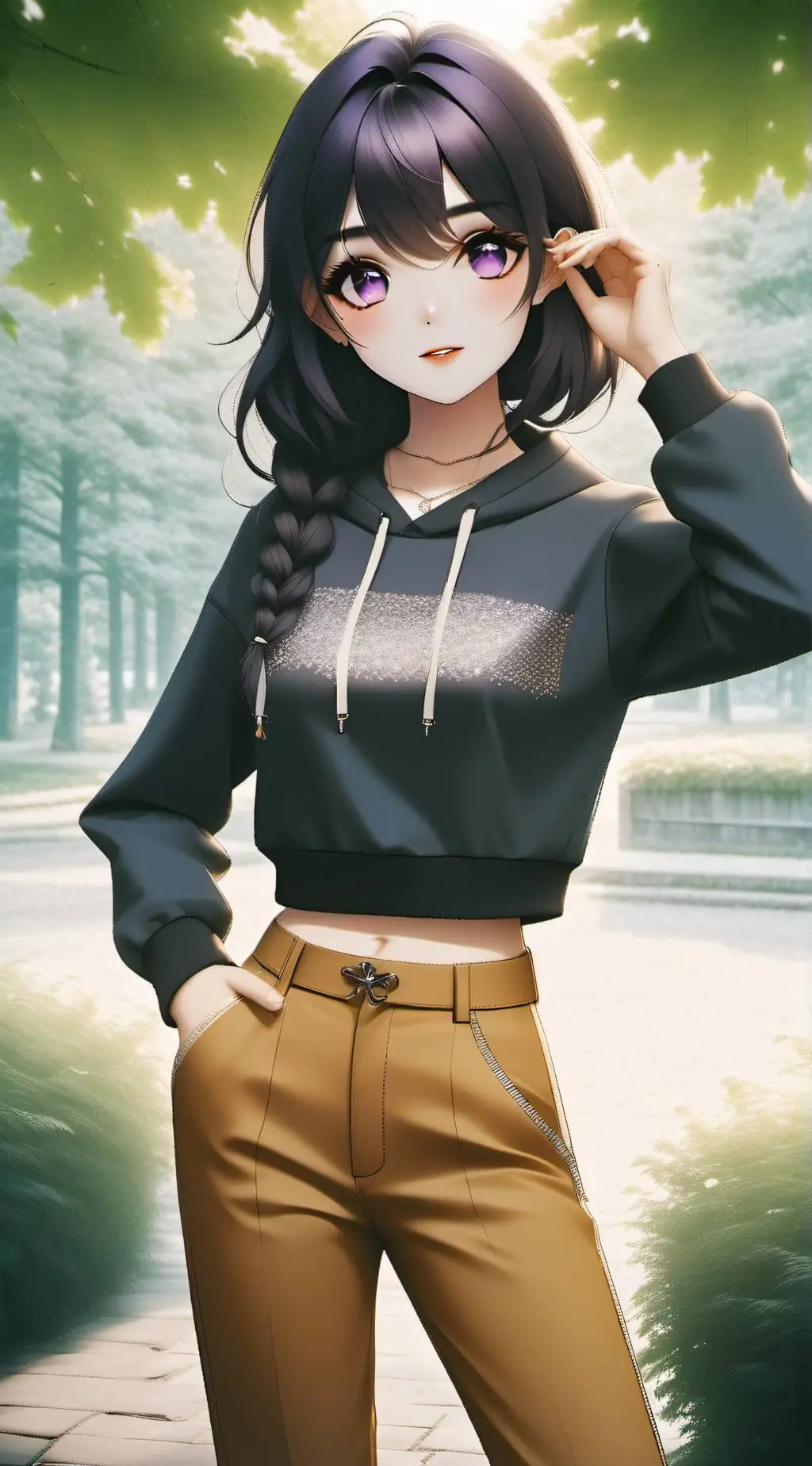 ai character: ally background