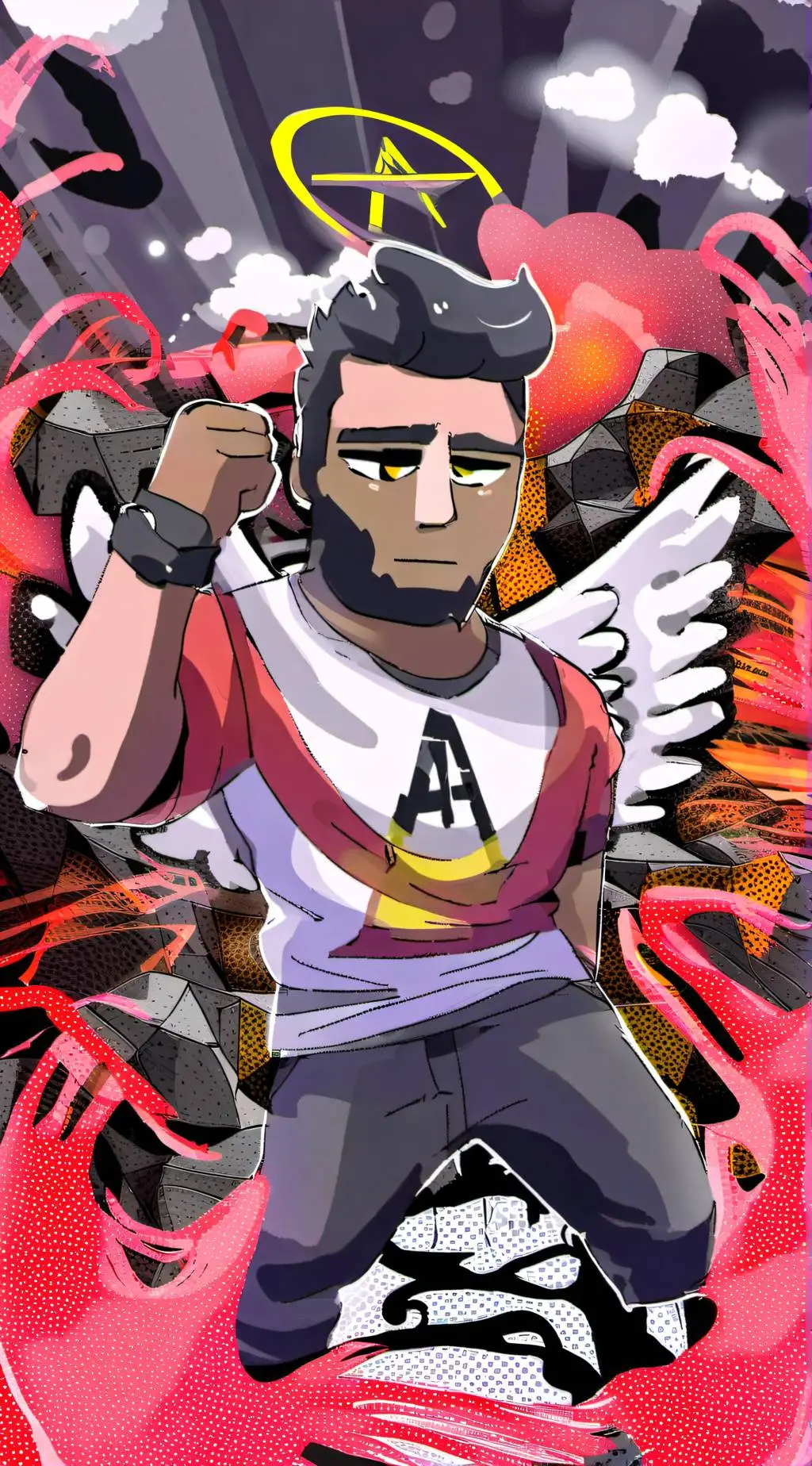 ai character: Adam background