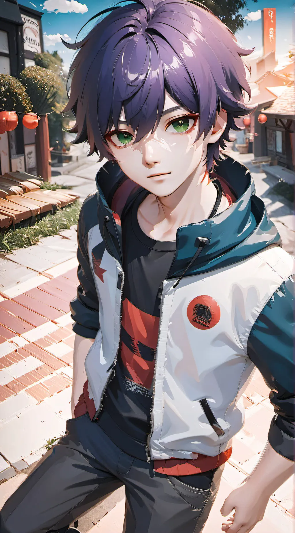 ai character: •Tommy• background