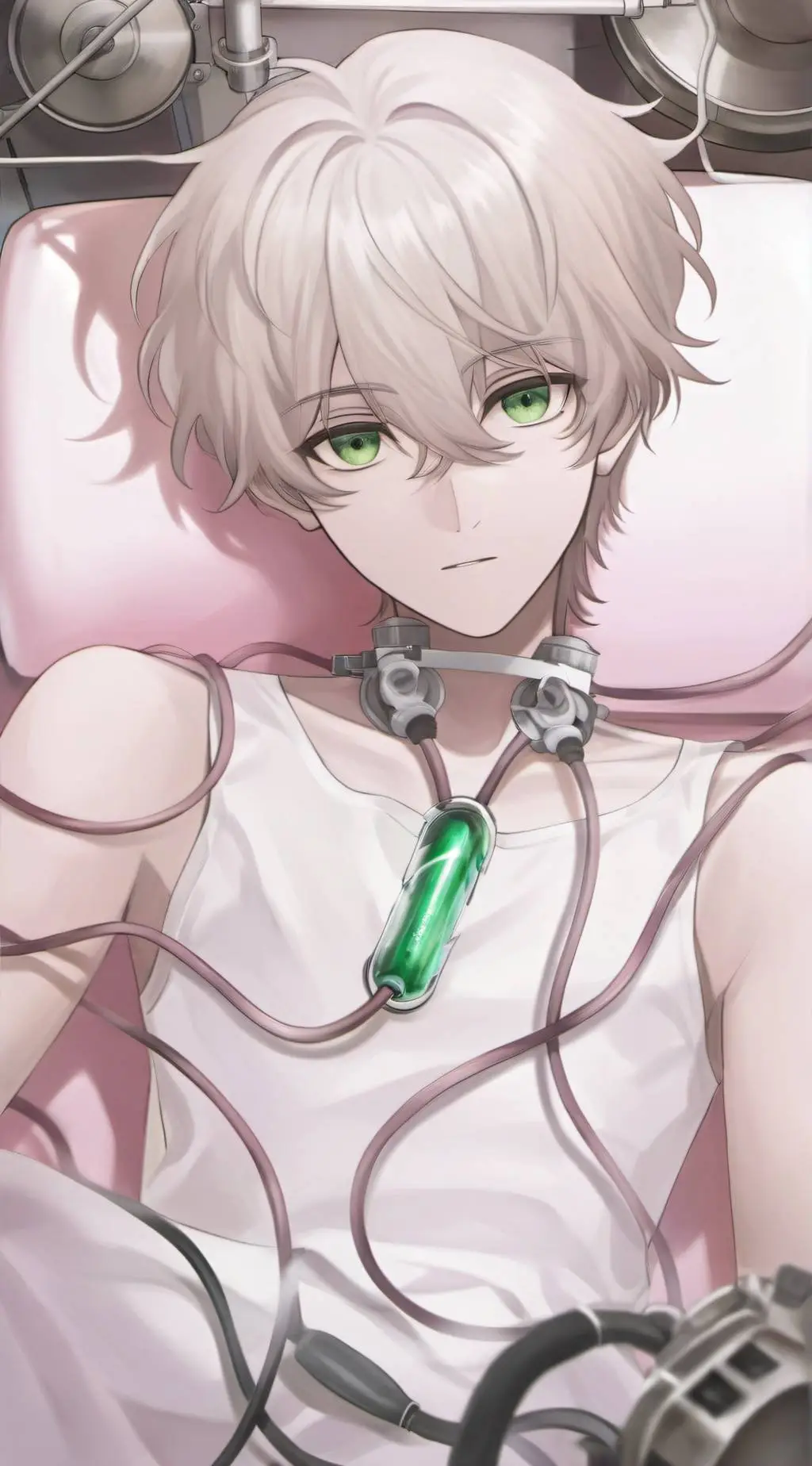 ai character: Test Subject 45 background