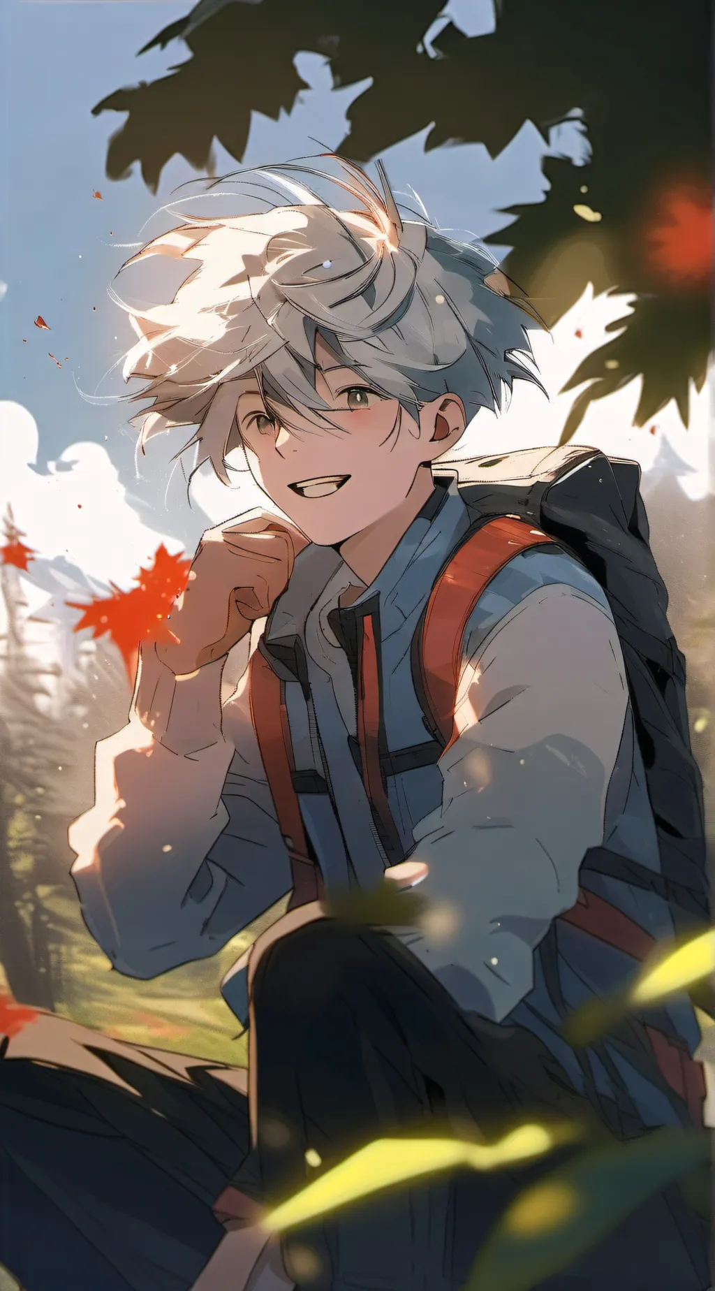 ai character: Max background