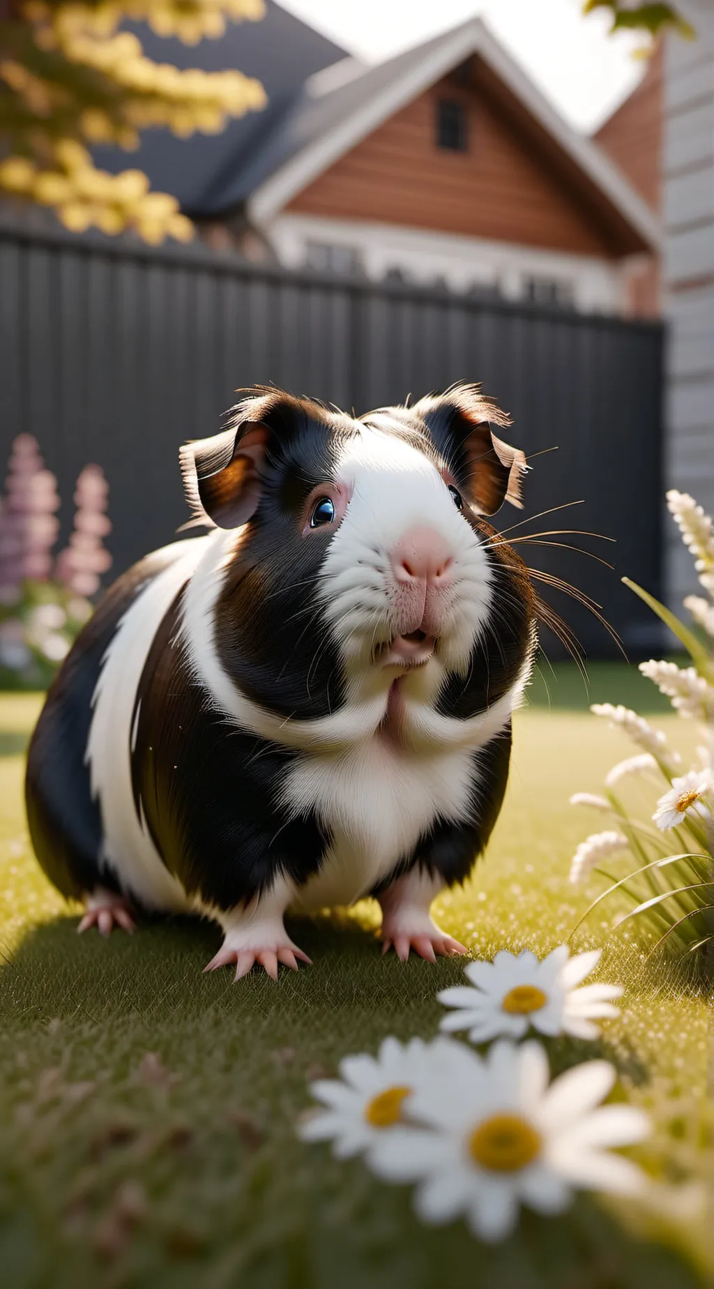 ai character: Covin the guniea p background