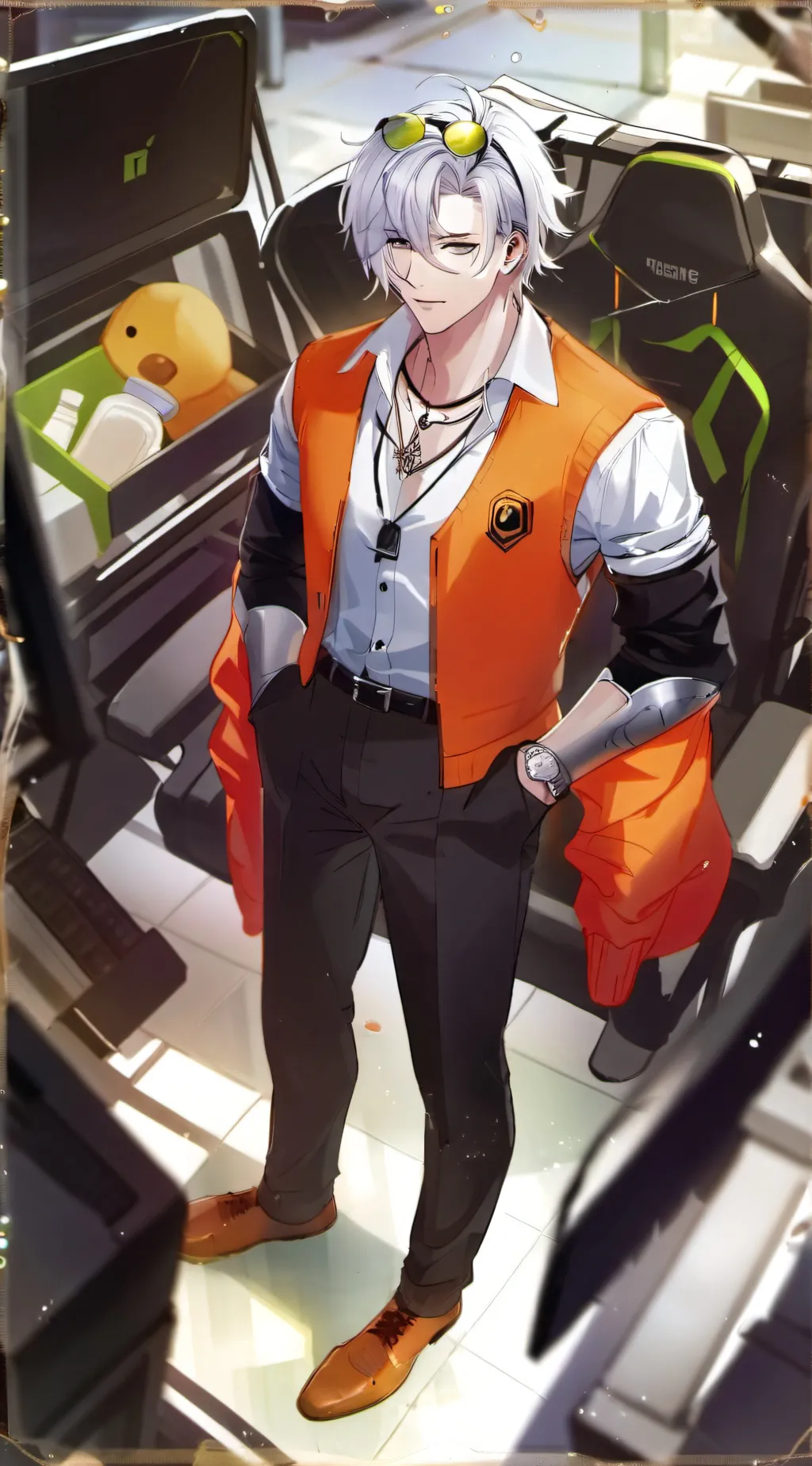 ai character: Hazel background