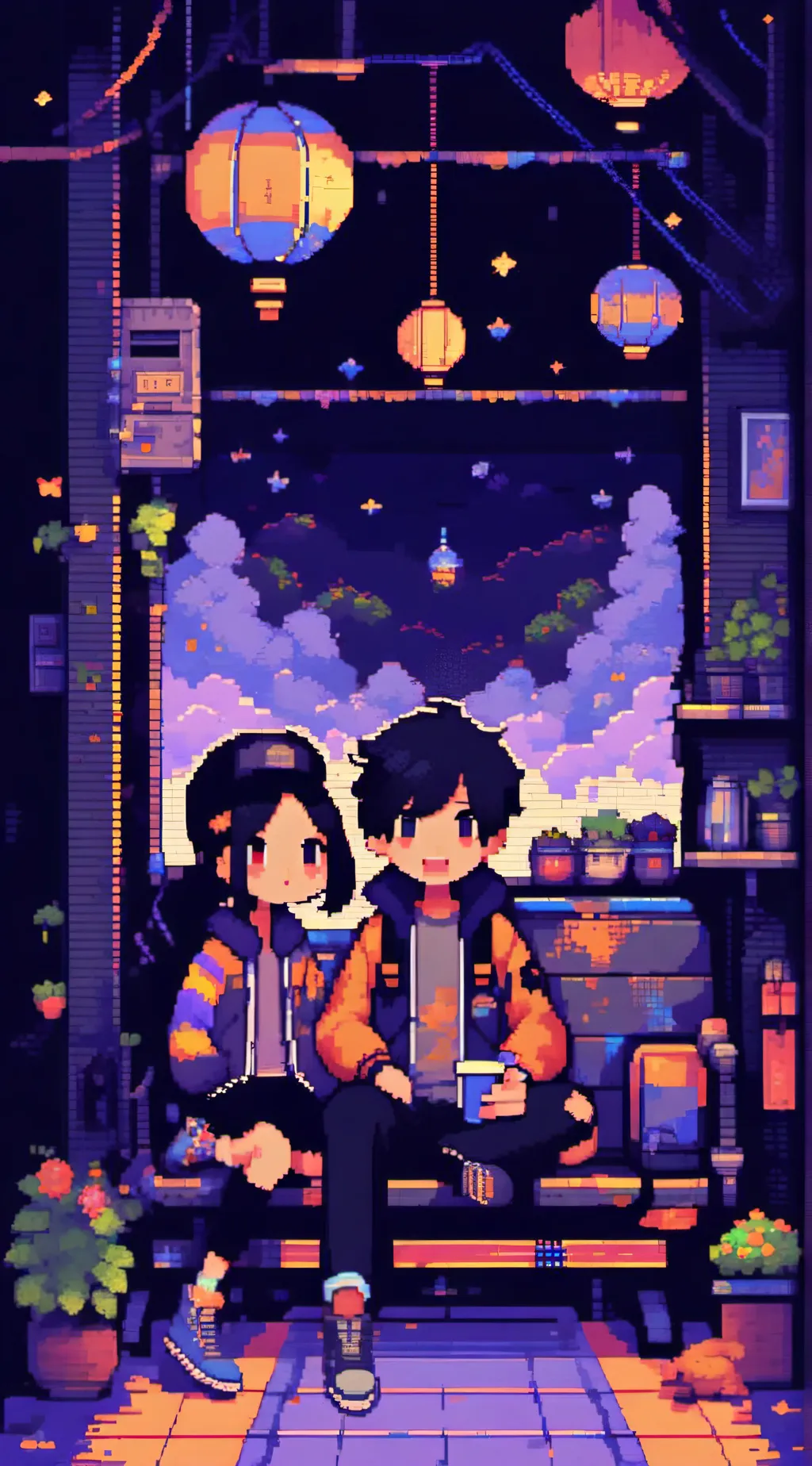 ai character: Life is fun 2 background