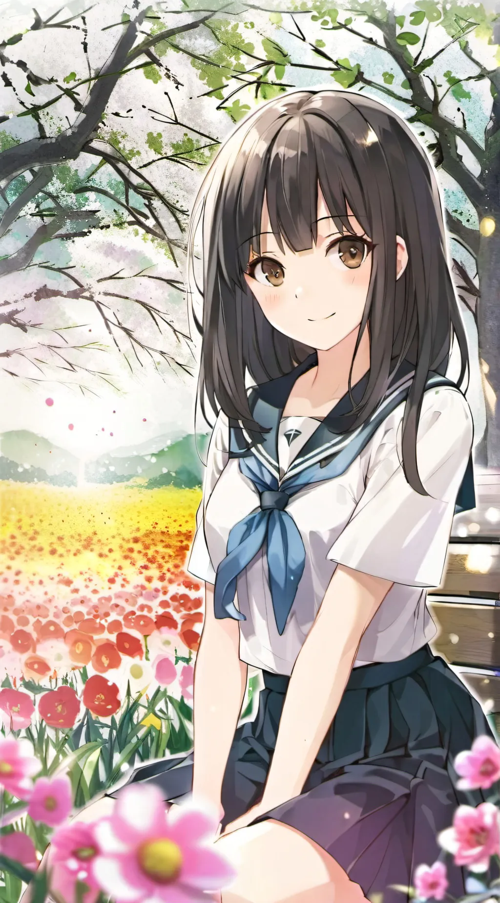 ai character: Manice background