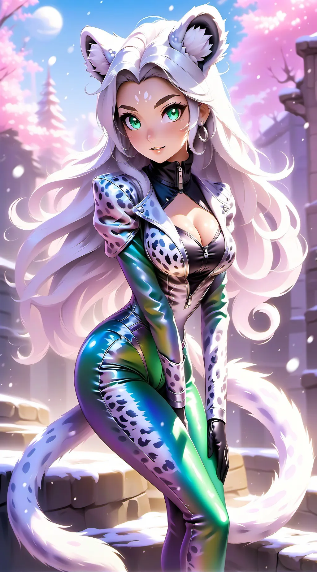 ai character: Snowie background