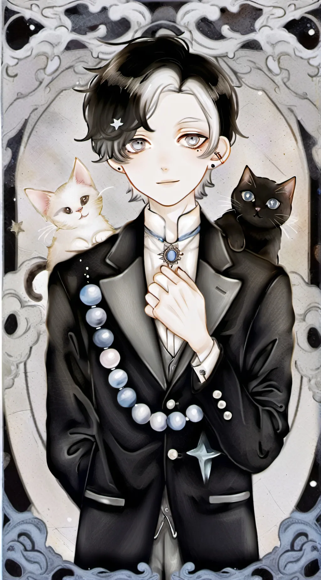 ai character: ☆~{ CLIMIC }~☆ background