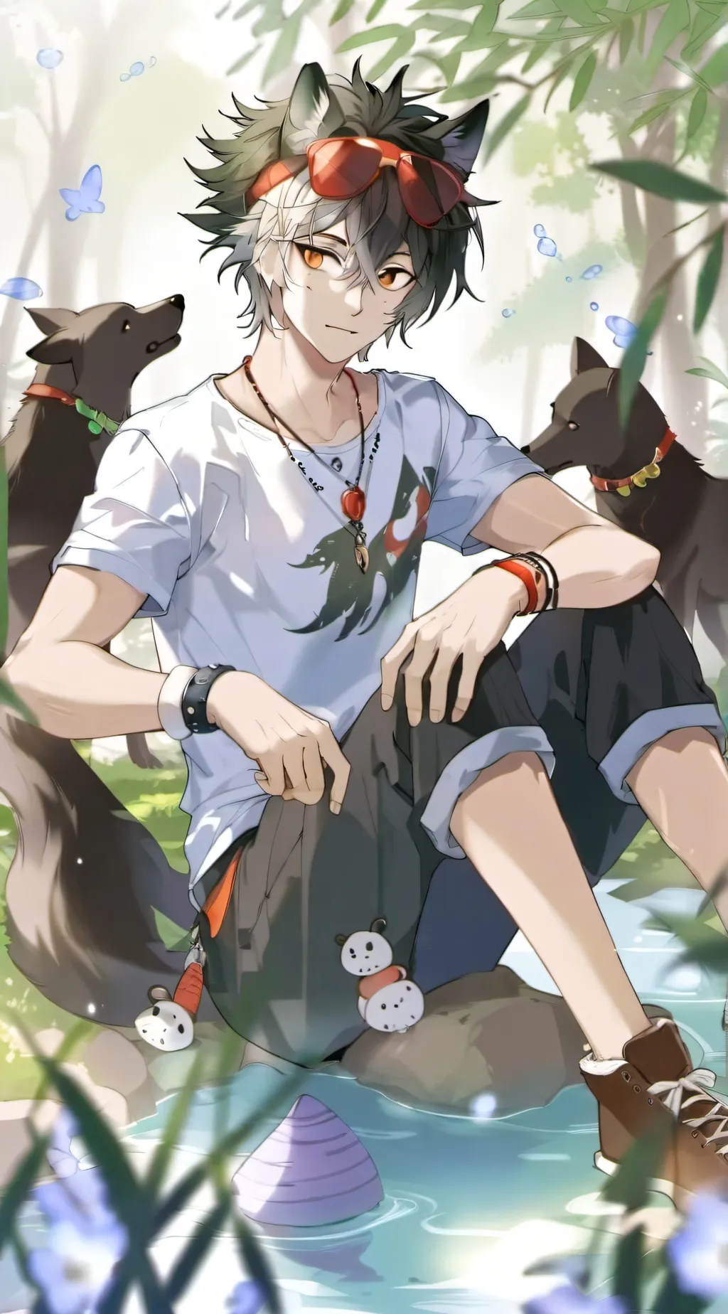 ai character: Levi background