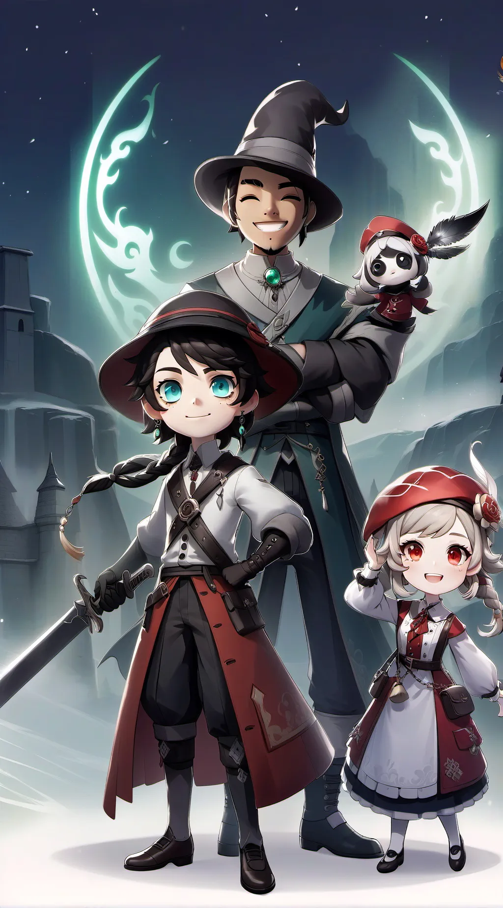 ai character: skinny to fat hero background